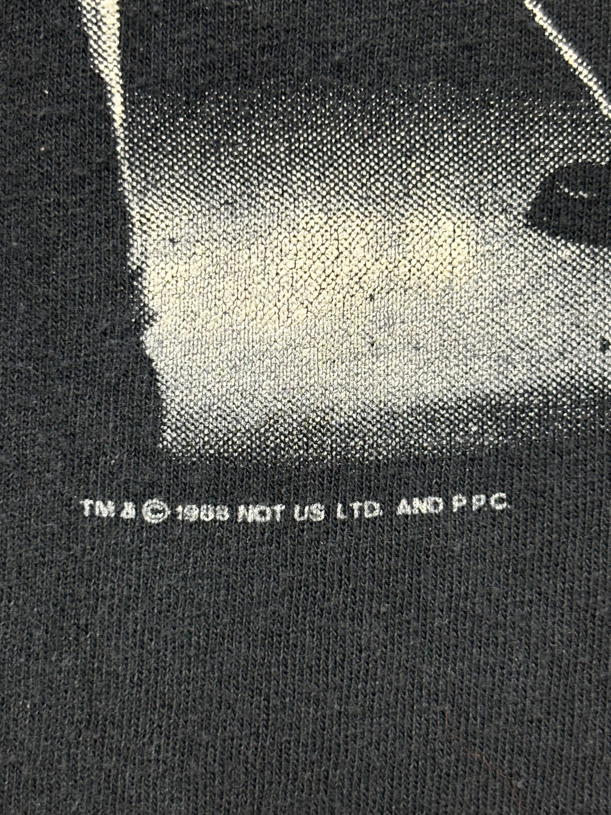 1988 Vintage Black U2 "Rattle and Hum" T-Shirt - XL