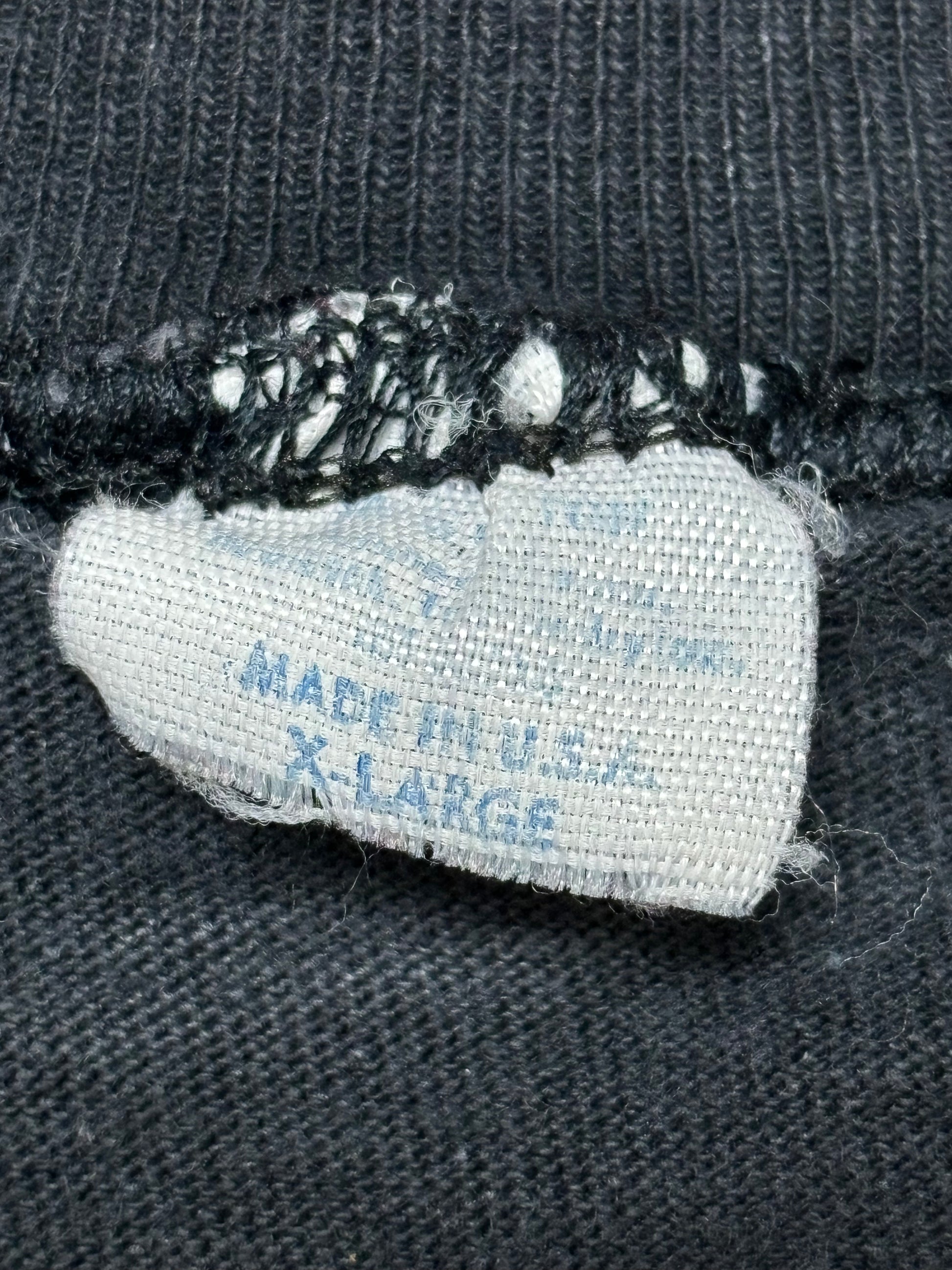 1988 Vintage Black U2 "Rattle and Hum" T-Shirt - XL