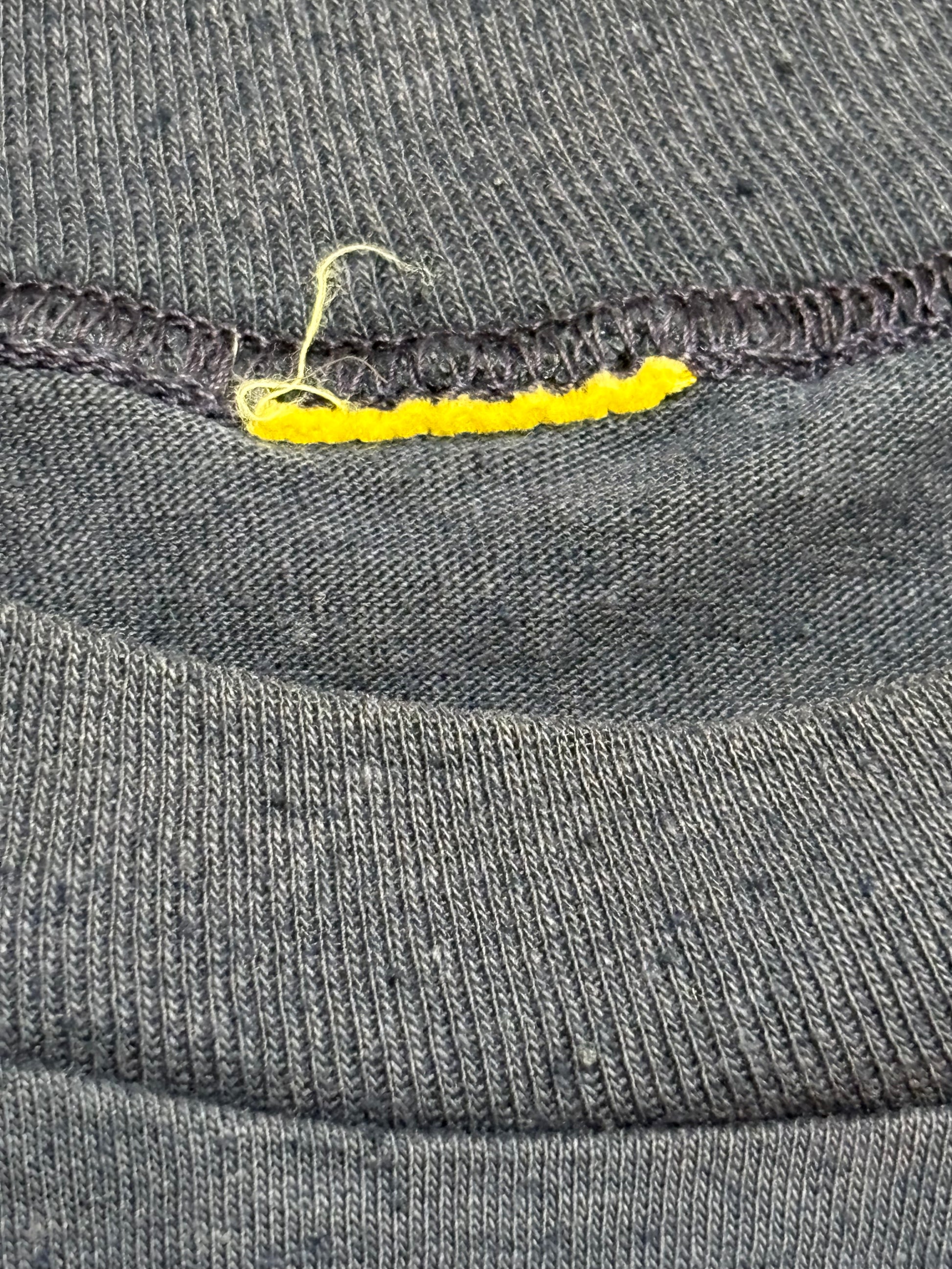 1970s Vintage Navy Blue Michigan State College T-Shirt - XS