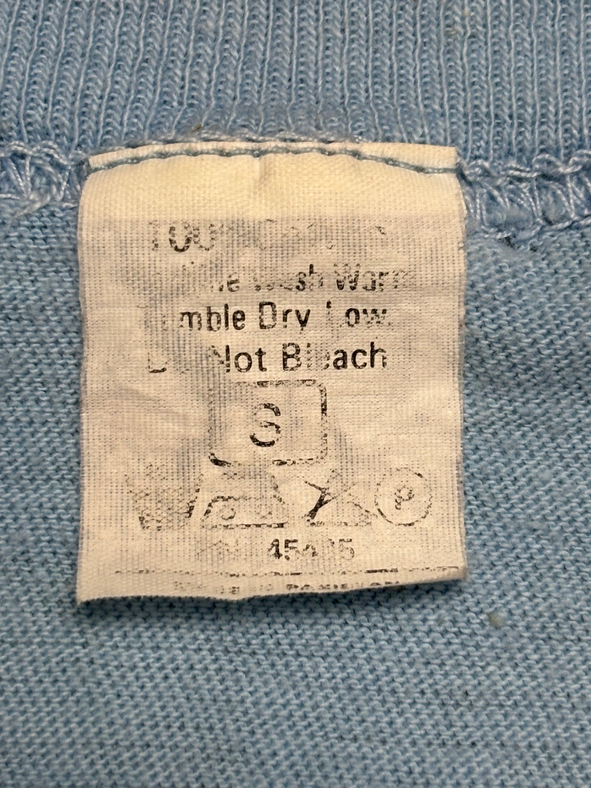 1980s Vintage Baby Blue San Fransisco Audrey Hepburn T-Shirt - SML