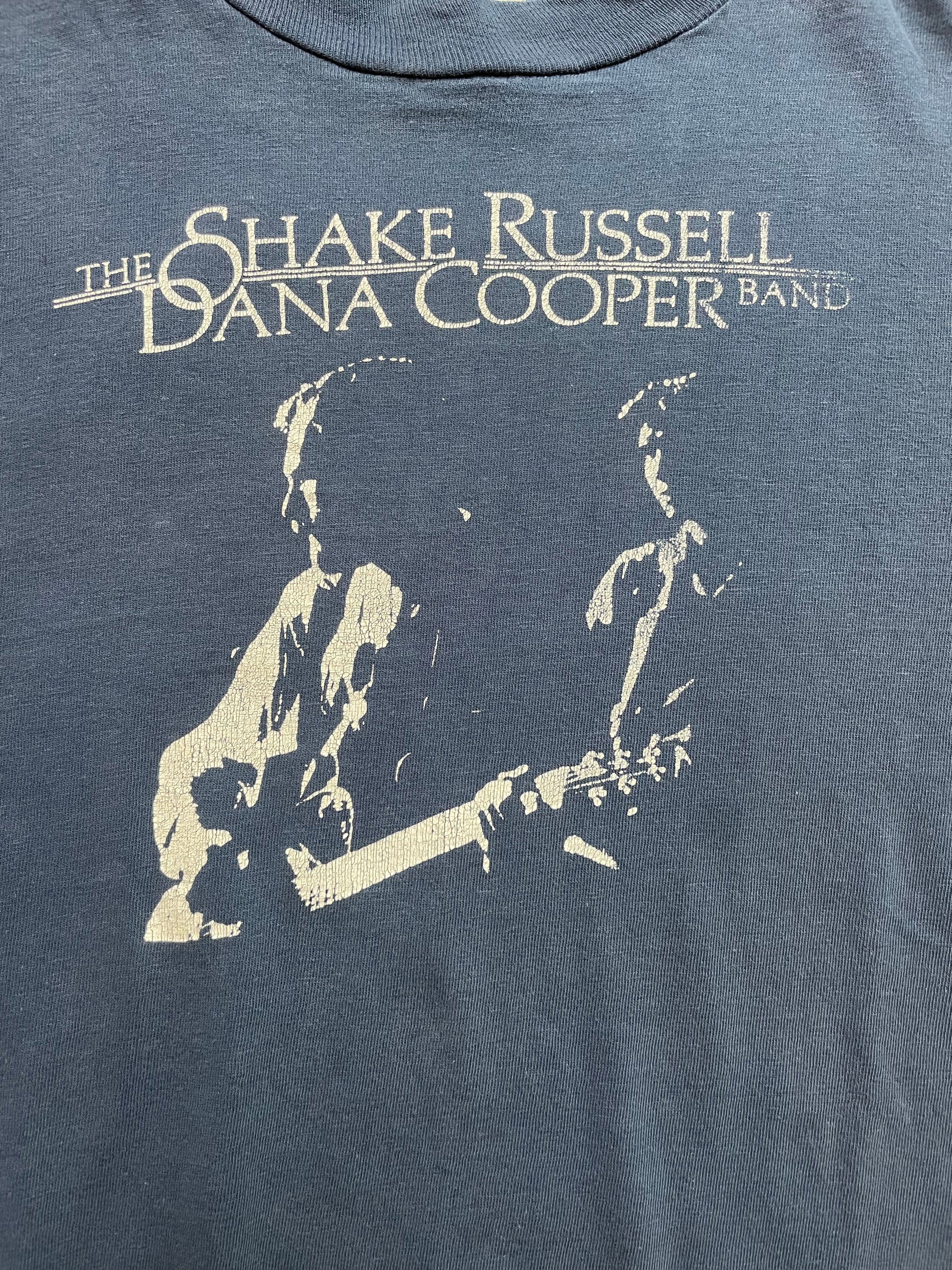 Vintage Shake Russell & Dana Cooper Blue T-Shirt - SM