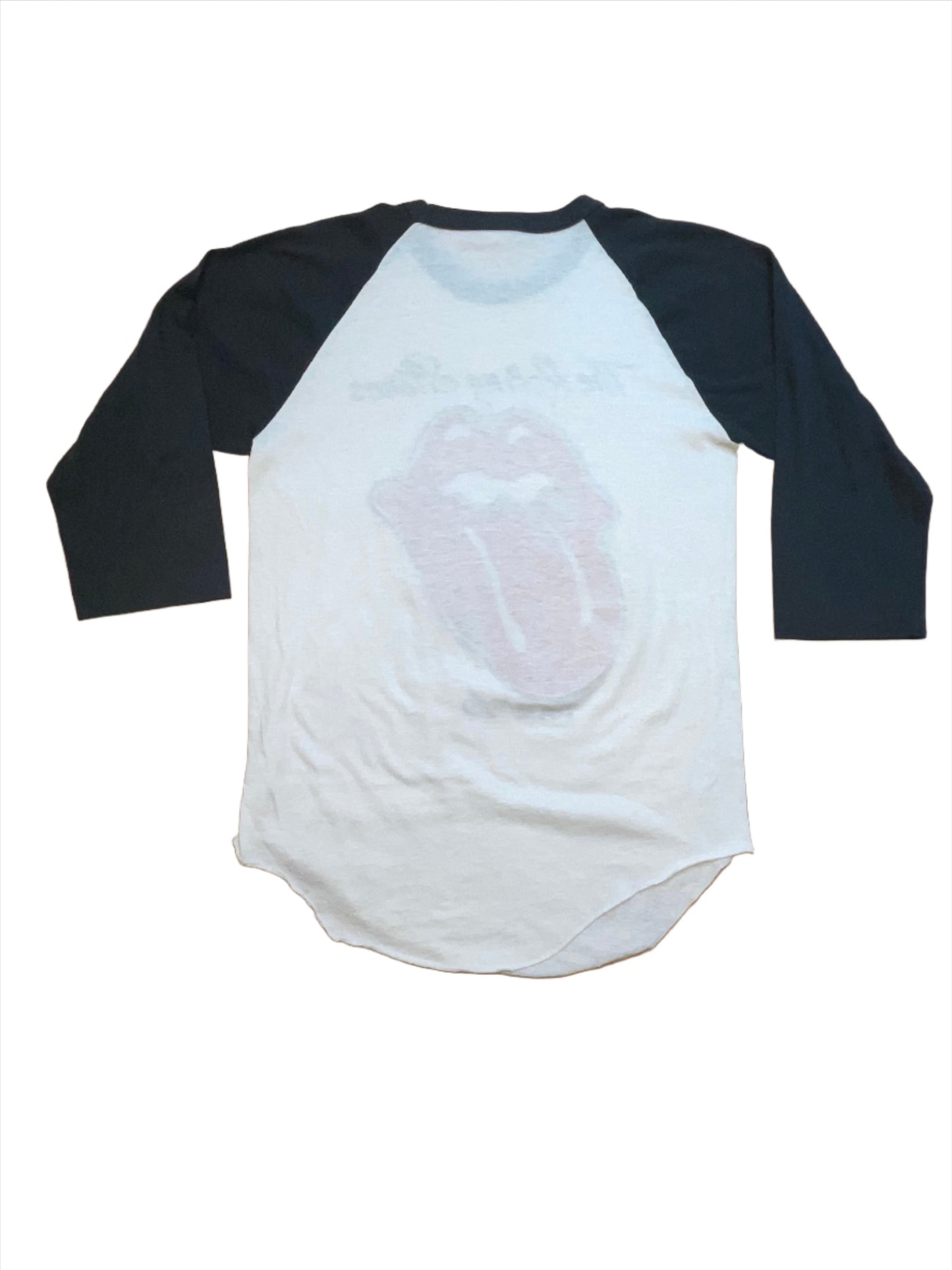 1981 Vintage Rolling Stones Tour Raglan T-Shirt - XS