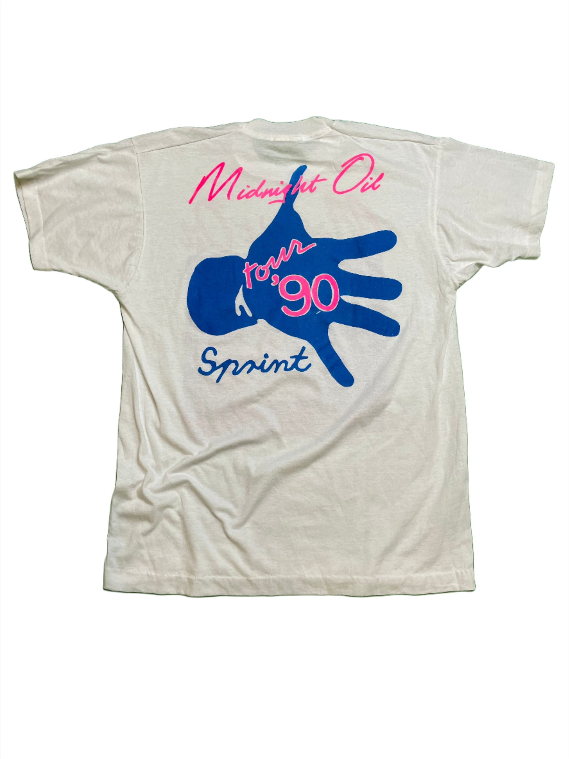 90' Vintage Midnight Oil "Blue Sky Mining" T-Shirt  - SM