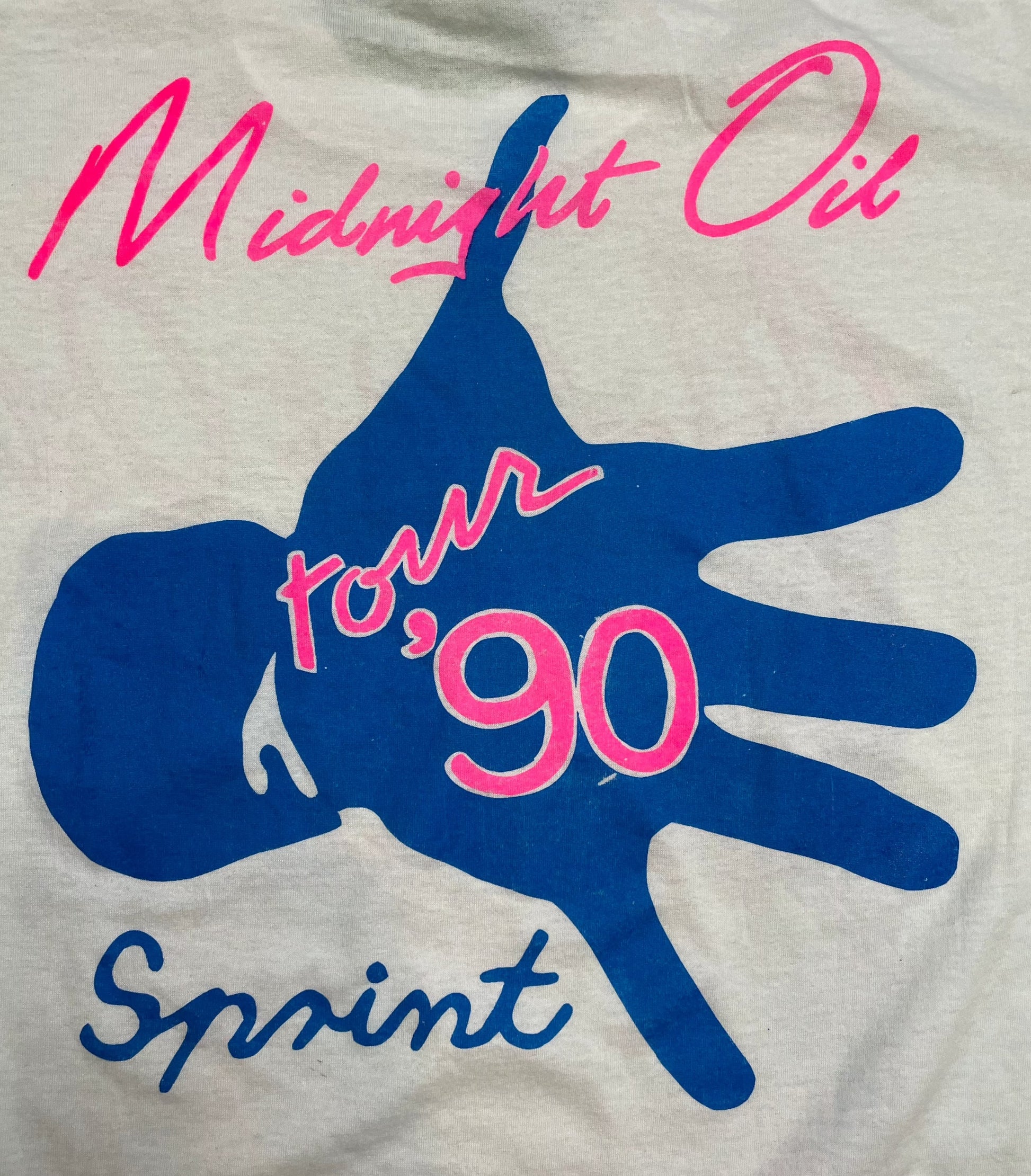 90' Vintage Midnight Oil "Blue Sky Mining" T-Shirt  - SM