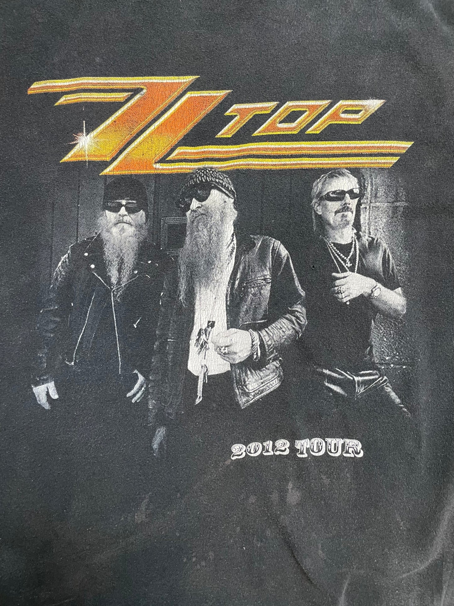 2012 Vintage ZZ Top Texicali "I Gotsta Get Paid" Tour T-Shirt - LRG