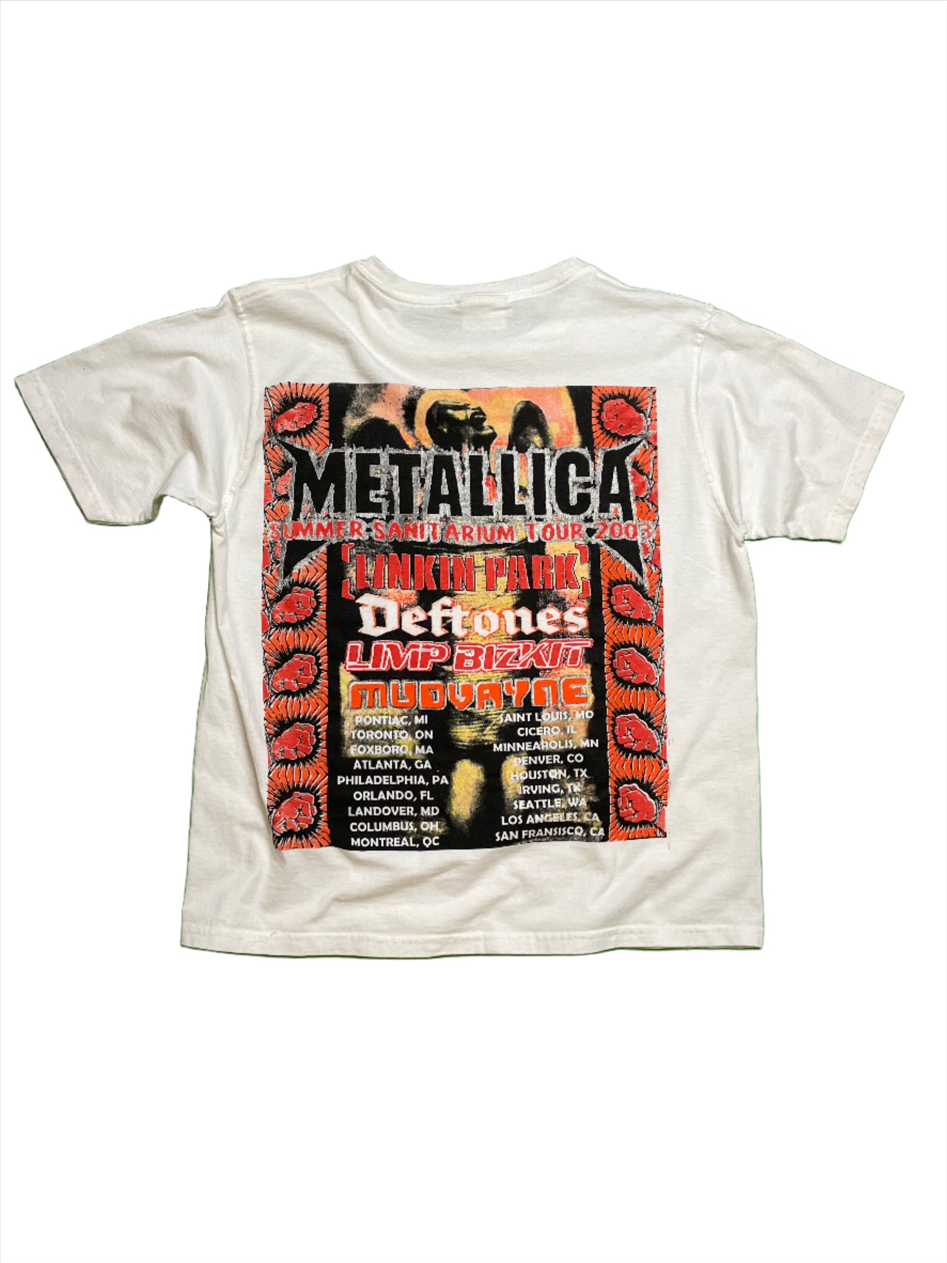 2003 Vintage Metallica "Summer Sanitarium" Tour T-Shirt - LRG