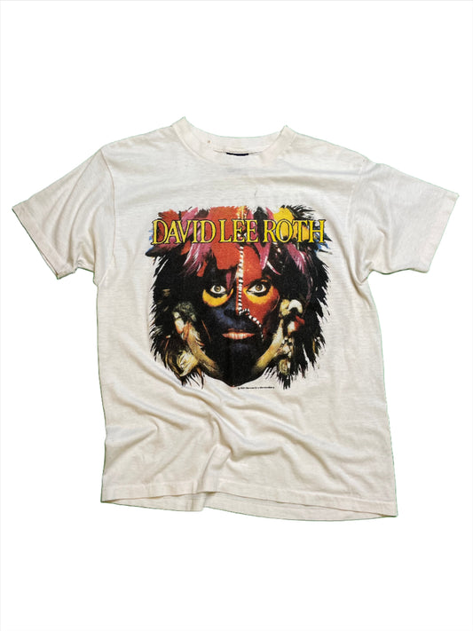 86' Vintage David Lee Roth "The World Tour" T-Shirt - XS