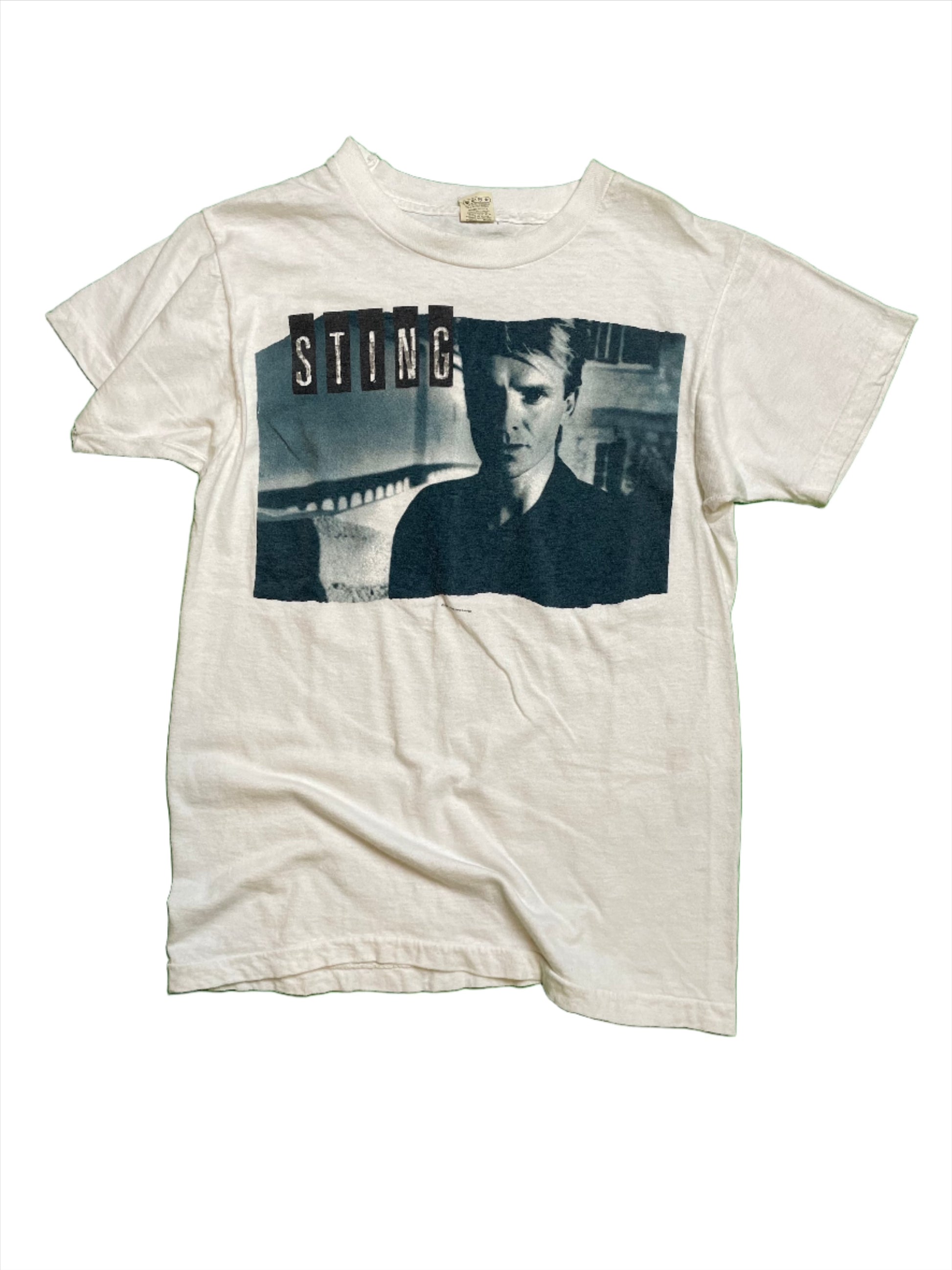 1985 Vintage Sting "Dream of the Blue Turtles" World Tour T-Shirt - XXS