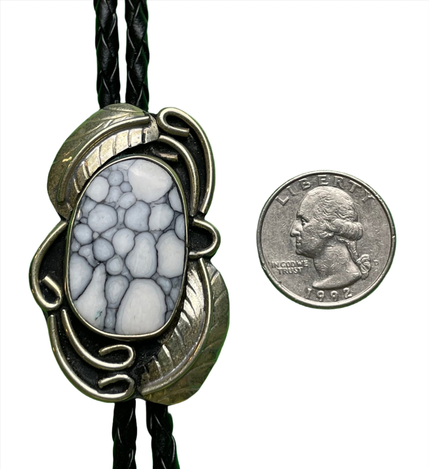 Tourmaline Sterling Bolo Tie