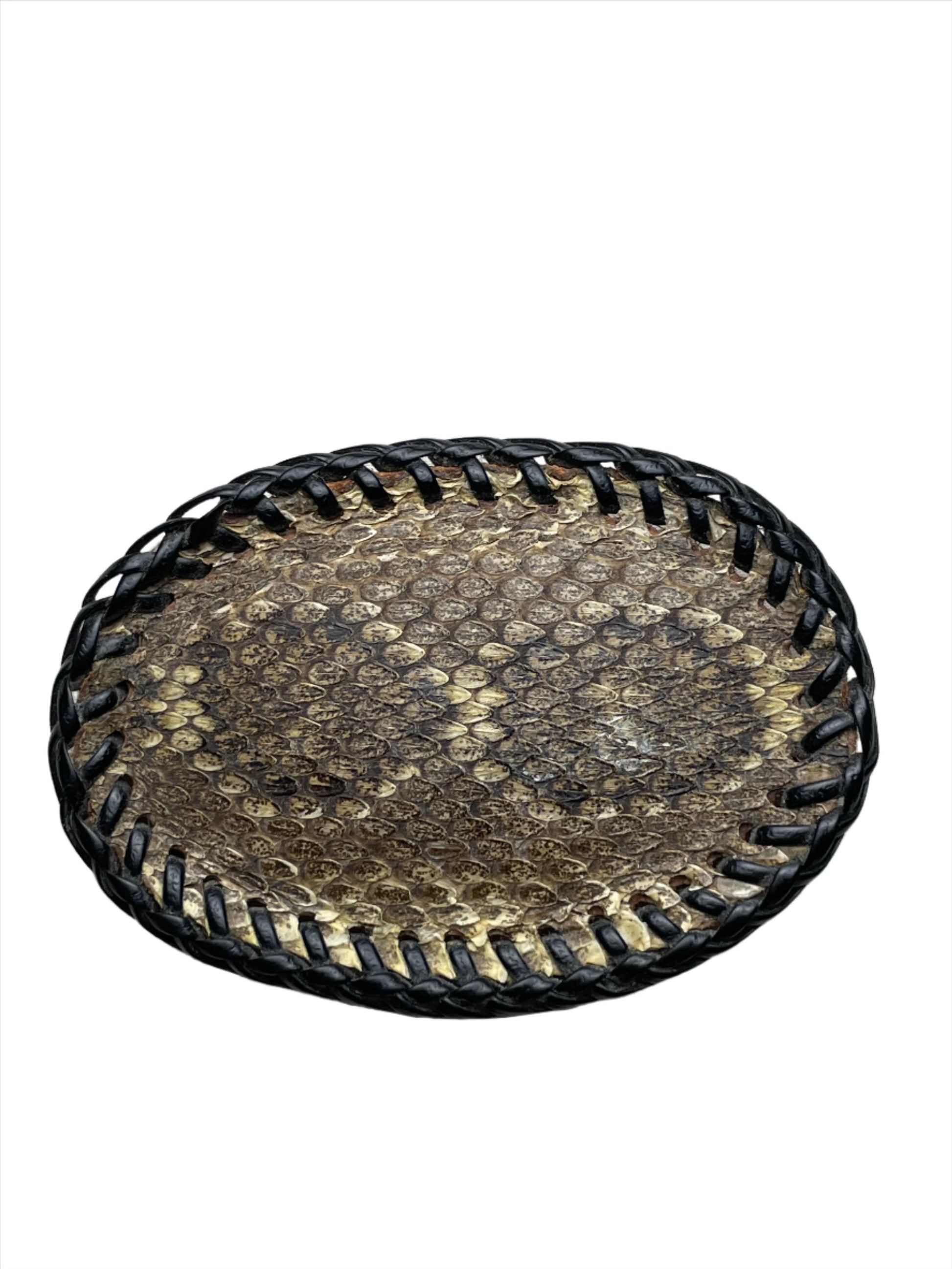 '80s Vintage Wild Winds Rattlesnake Belt Buckle