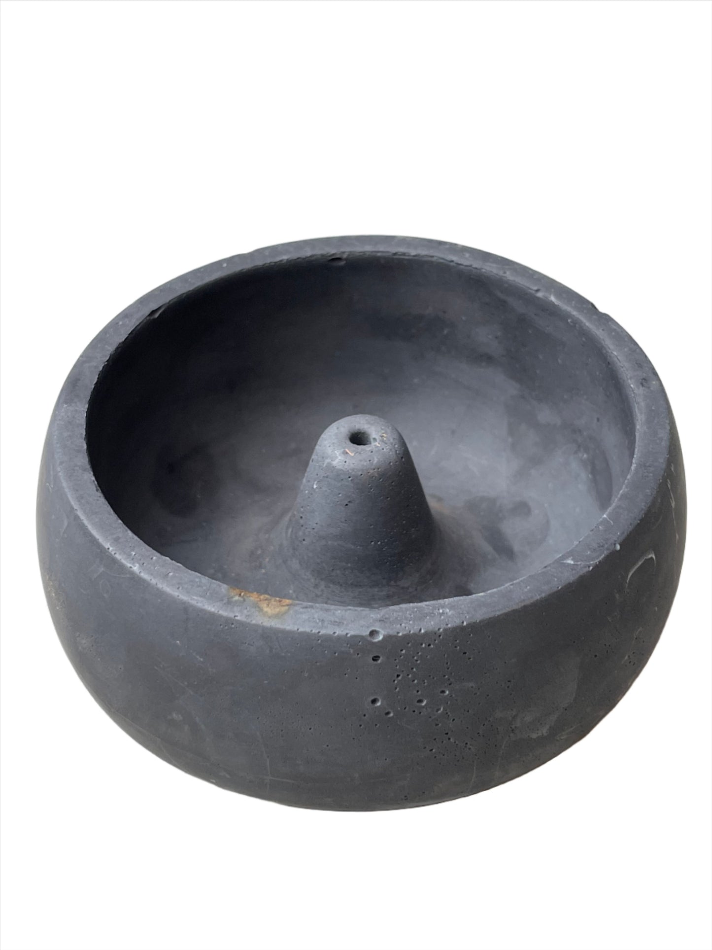 Clay Incense Holder - Coal