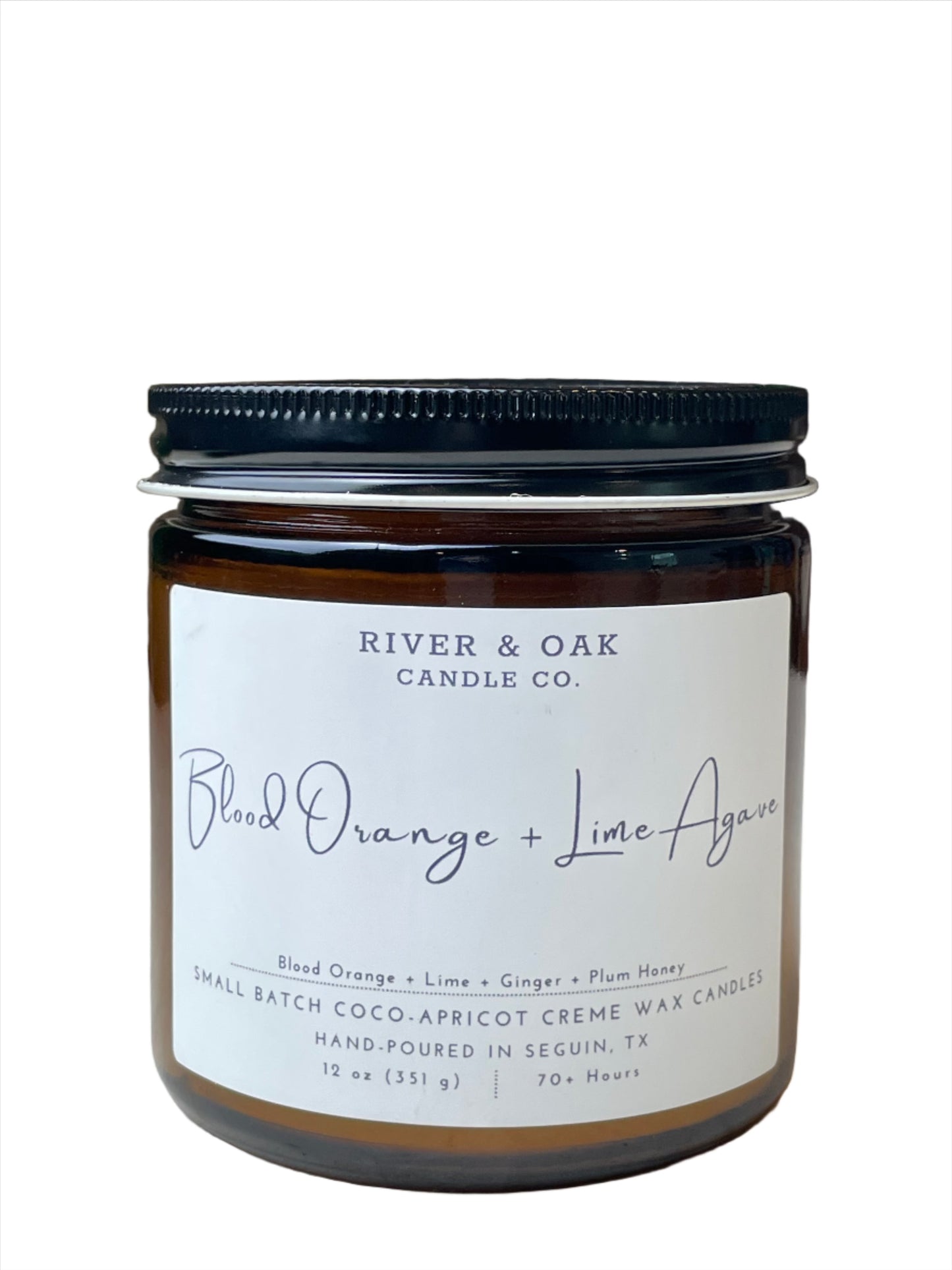 Blood Orange + Lime Agave Candle 12oz