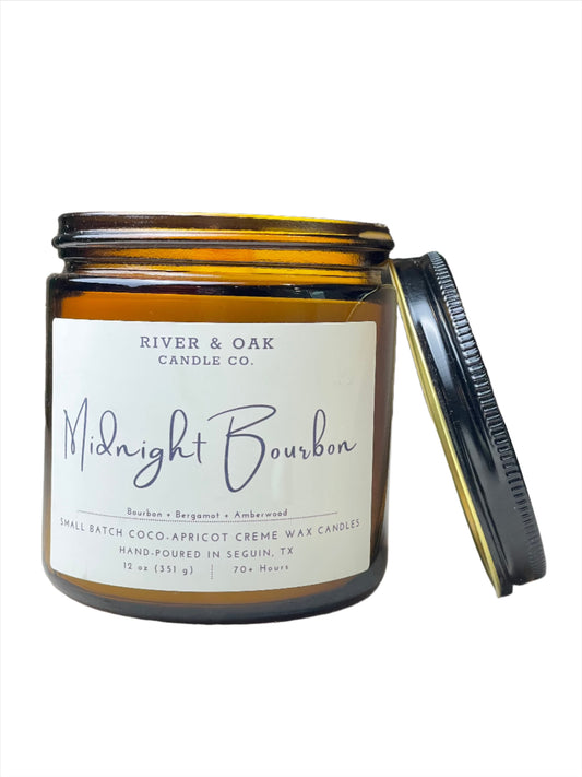 Midnight Bourbon Candle 12oz