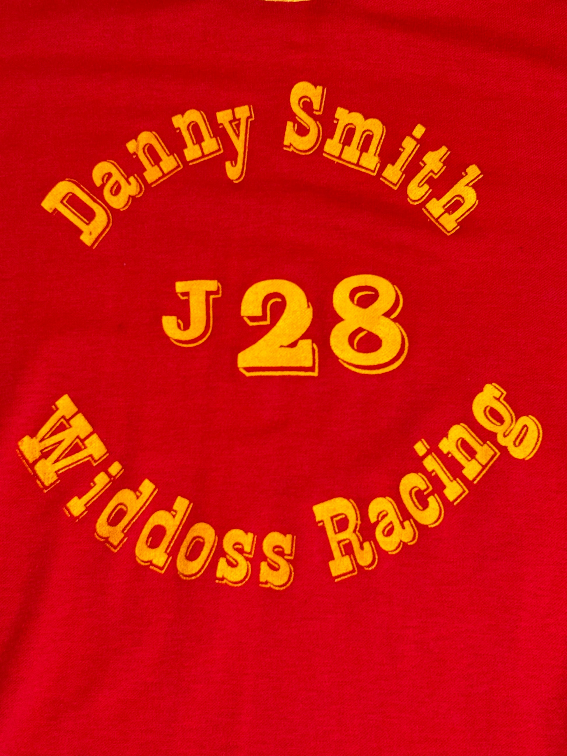 '70s Vintage Red "Danny Smith" T-Shirt - SML