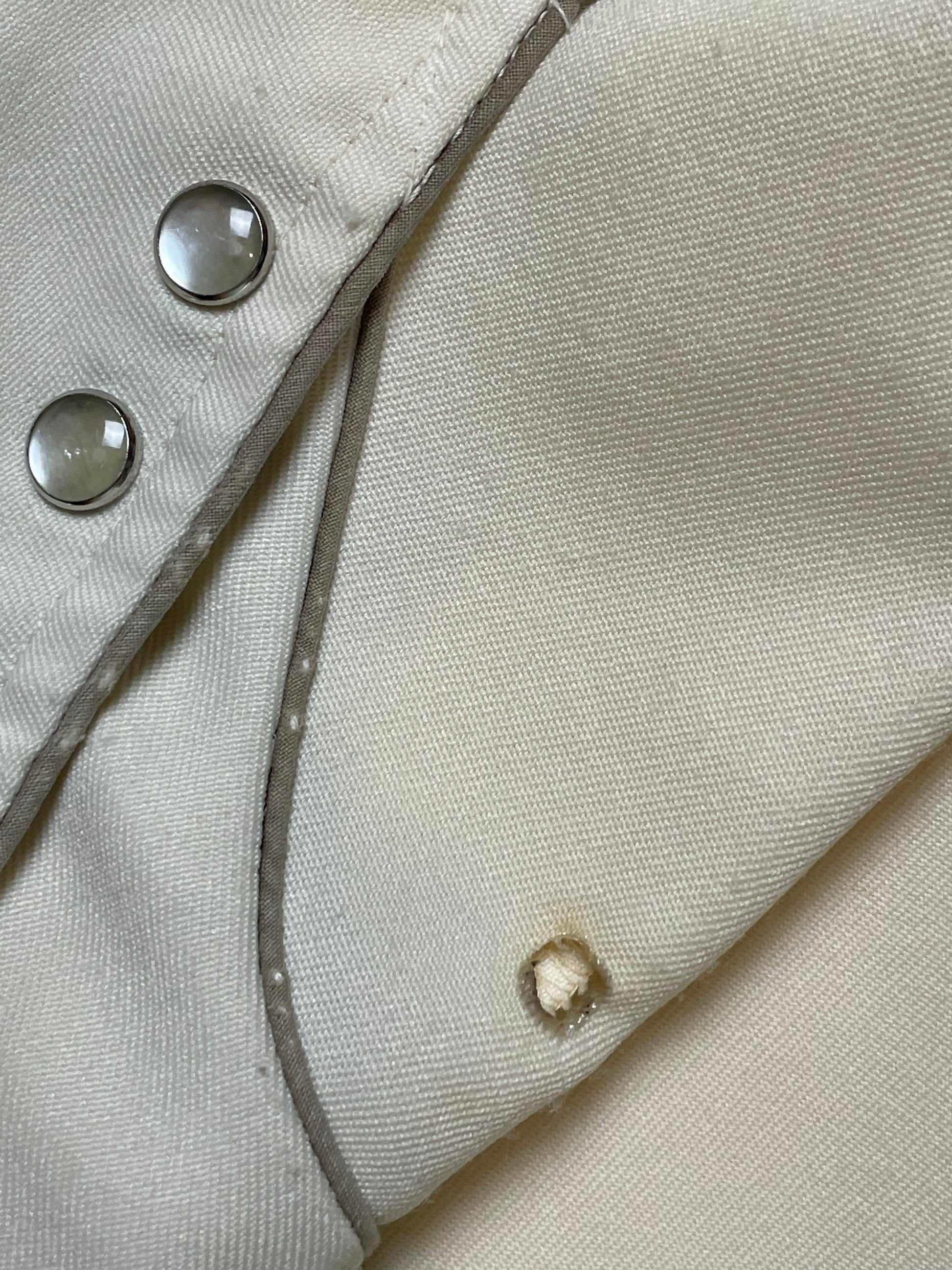 '70s Vintage H Bar C Button Down Pearl Snap w/Smile Pockets - Sm