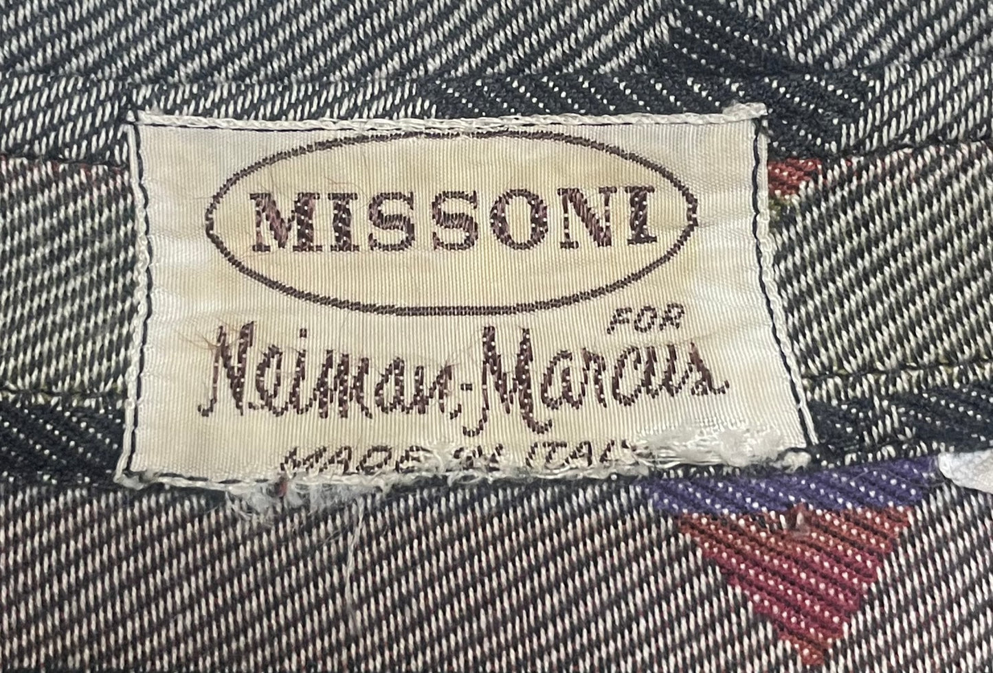 Vintage Missoni Neiman Marcus SW Print Button Down - 2XL