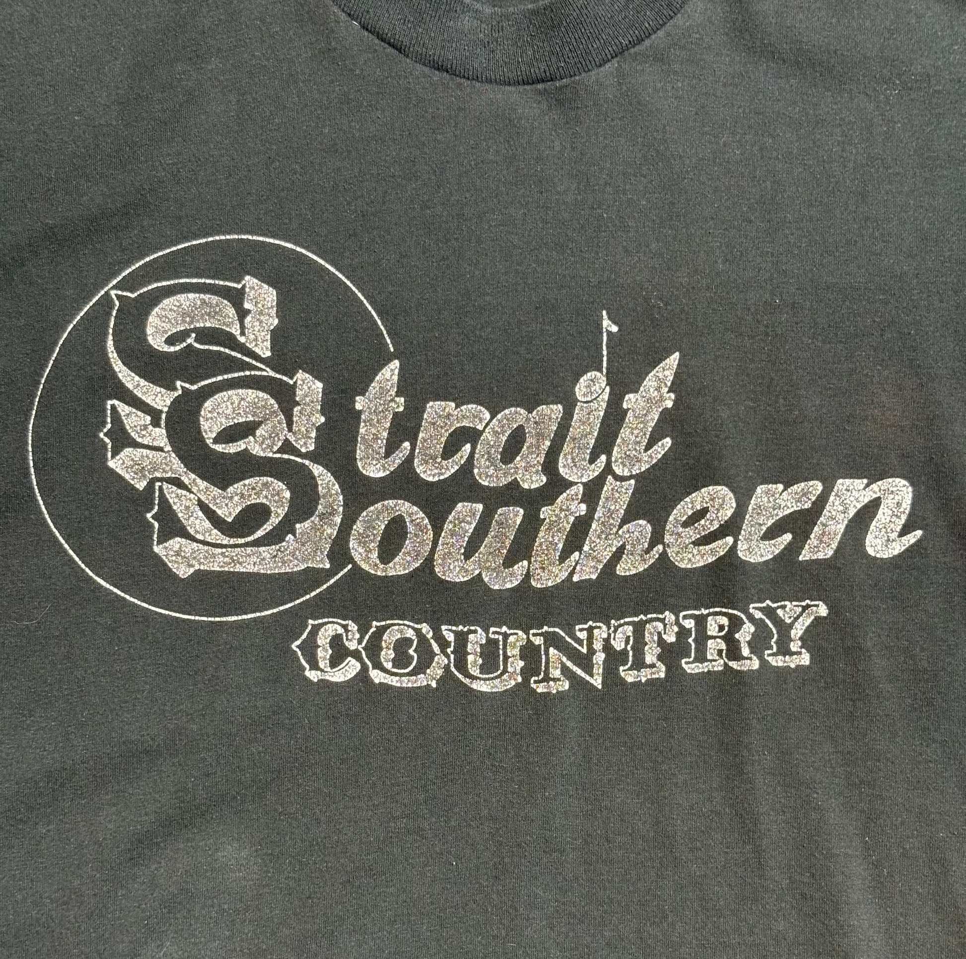 '80s Vintage Strait Southern Lounge Country T-shirt - MED