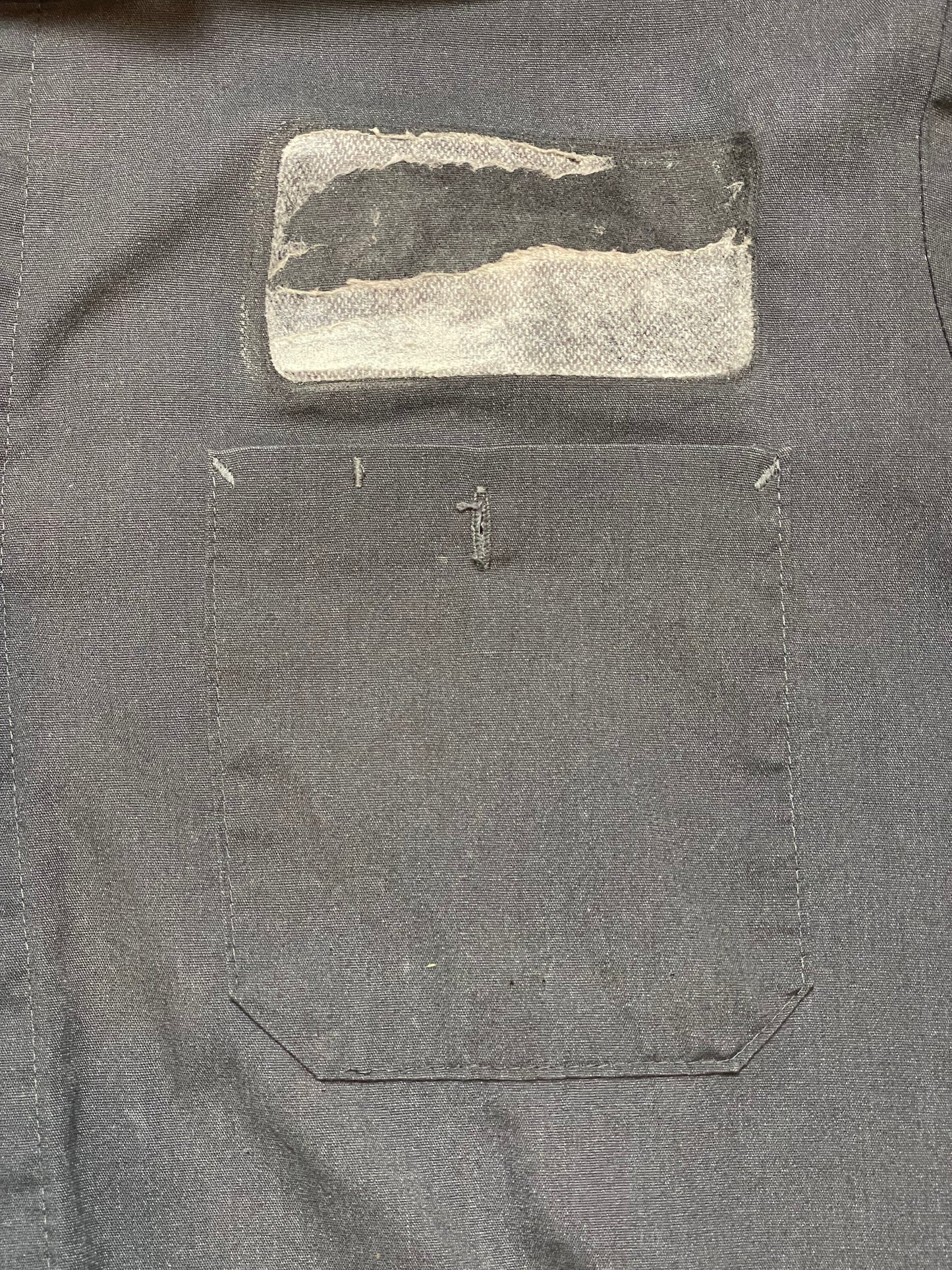 Vintage Grey Garage Work Shirt "Joseph"