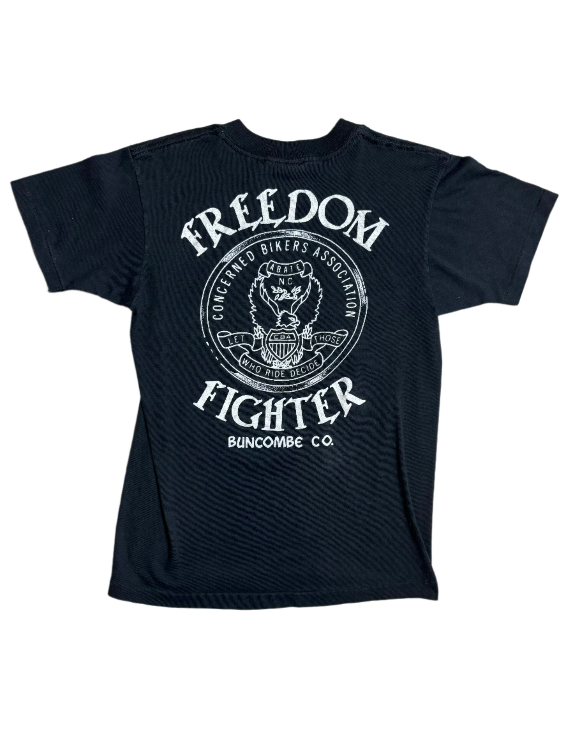 '88 Vintage CBA Freedom Fighter Novelty Blk T-shirt - SML