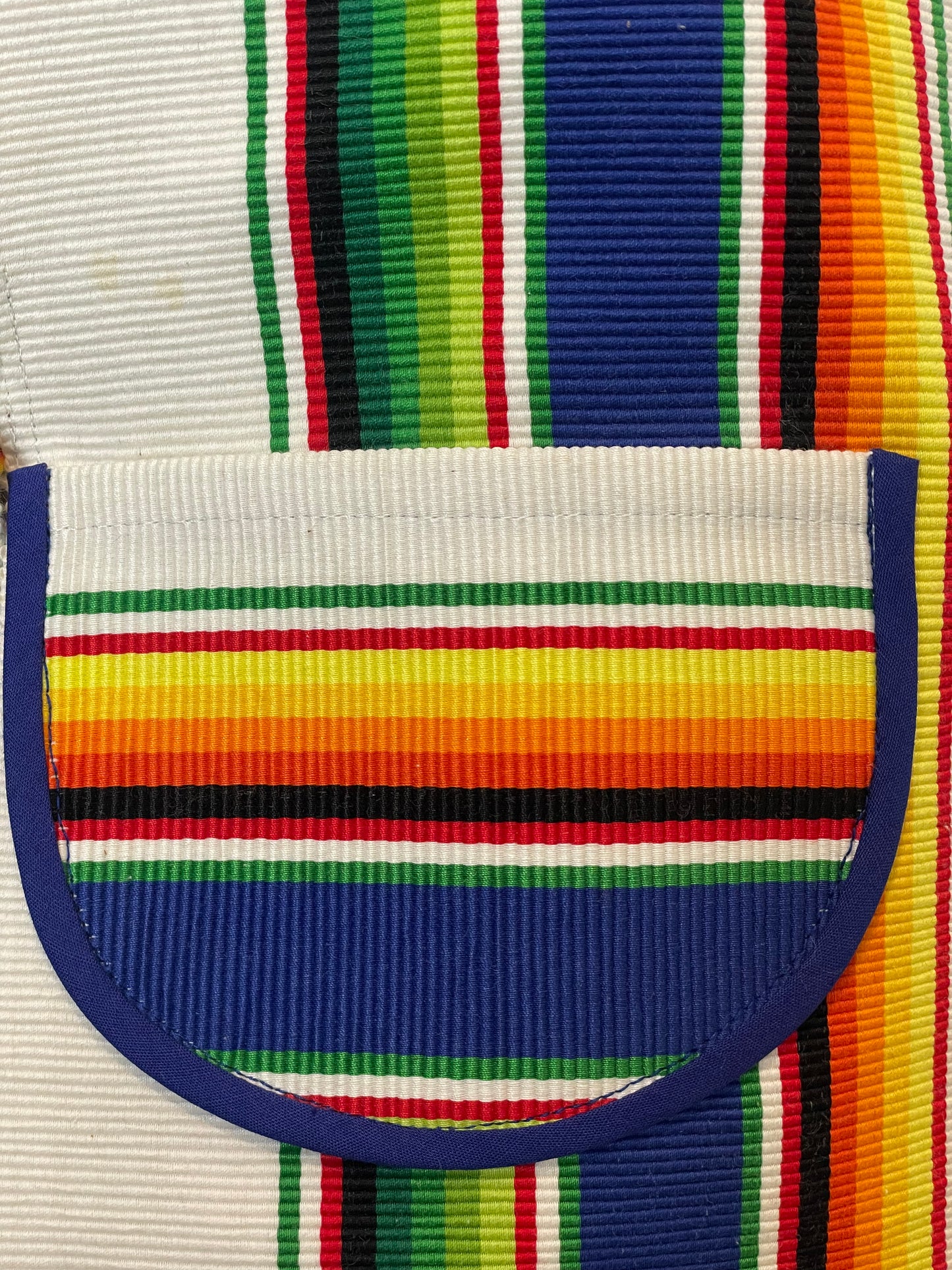 Mexican Striped Apron Top