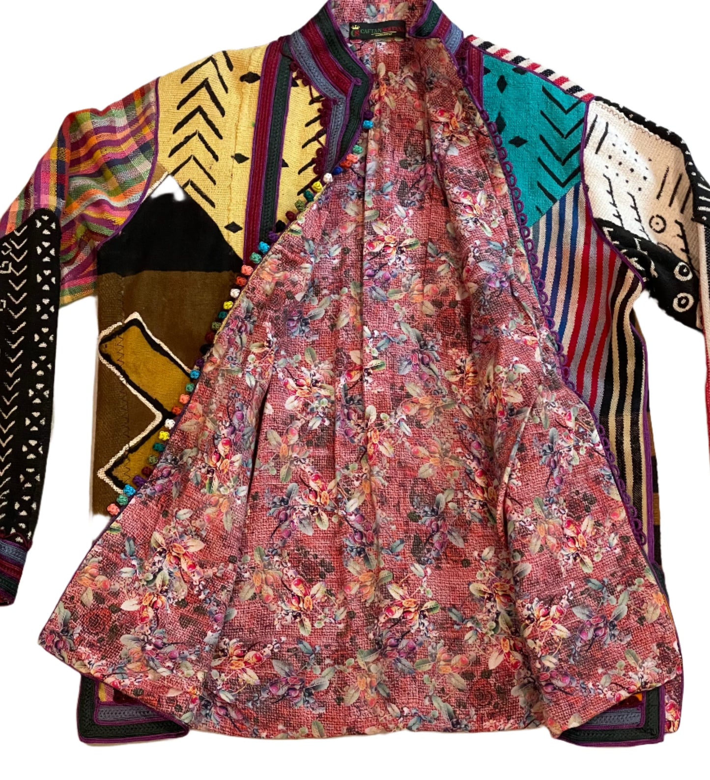 Moroccan Caftan Soltana Patchwork Jacket