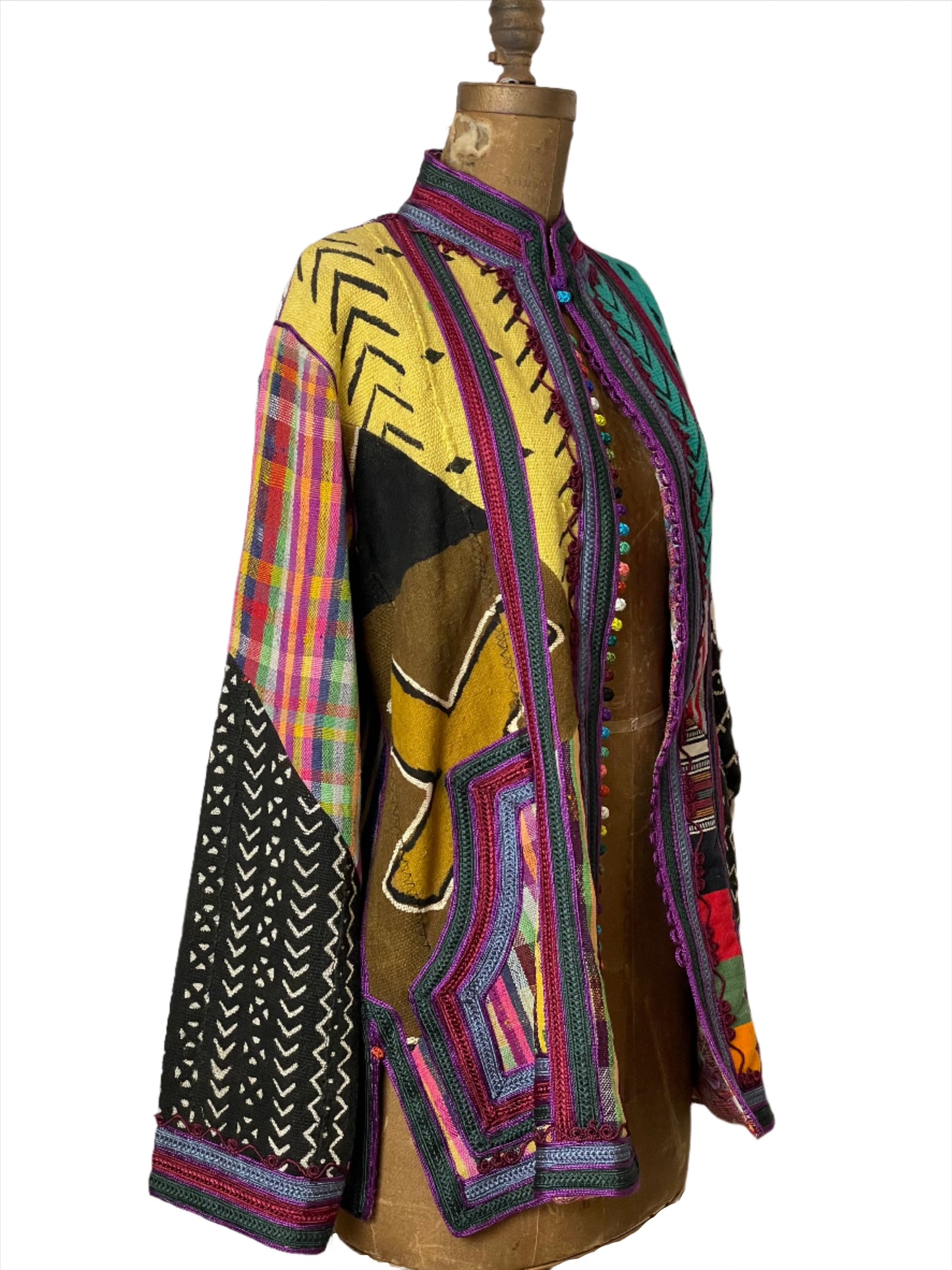 Moroccan Caftan Soltana Patchwork Jacket