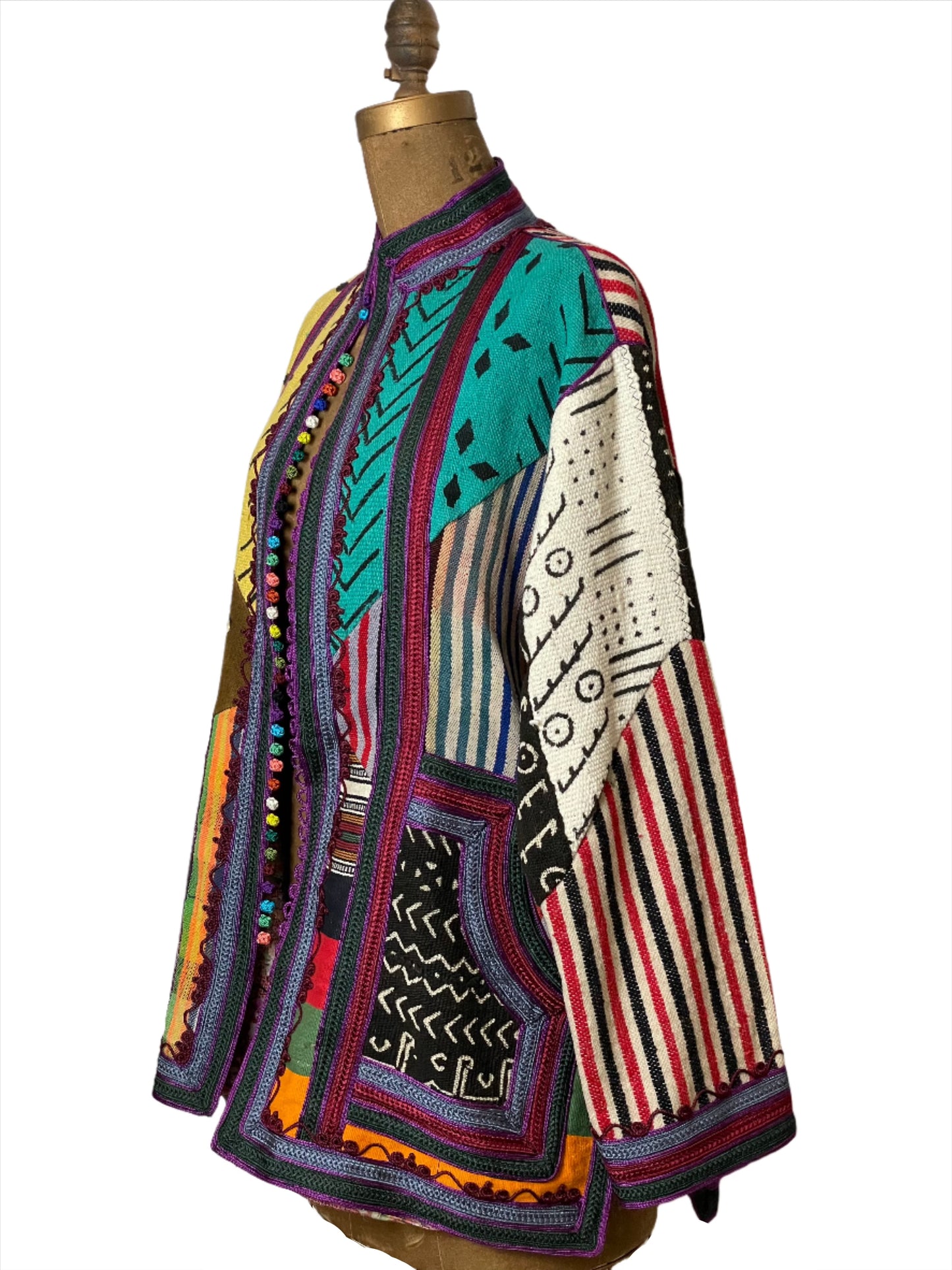 Moroccan Caftan Soltana Patchwork Jacket