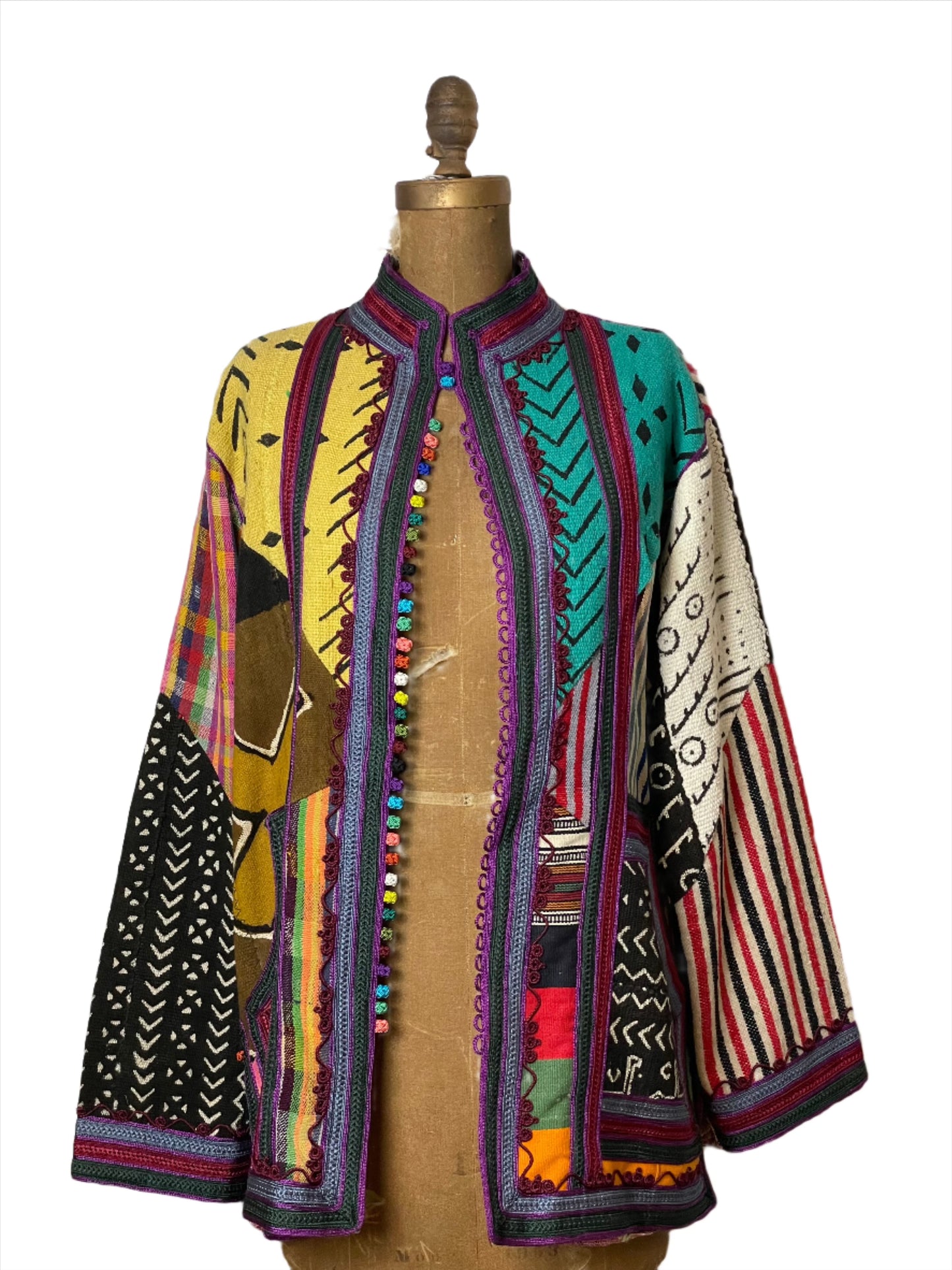 Moroccan Caftan Soltana Patchwork Jacket