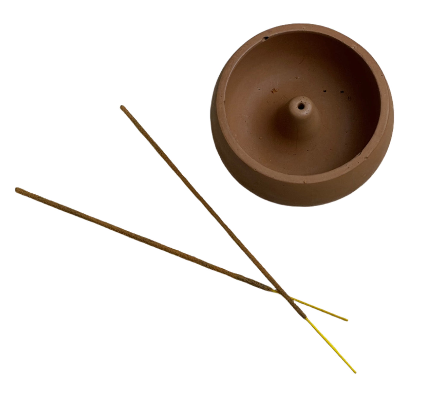 Clay Incense Holder - Sienna