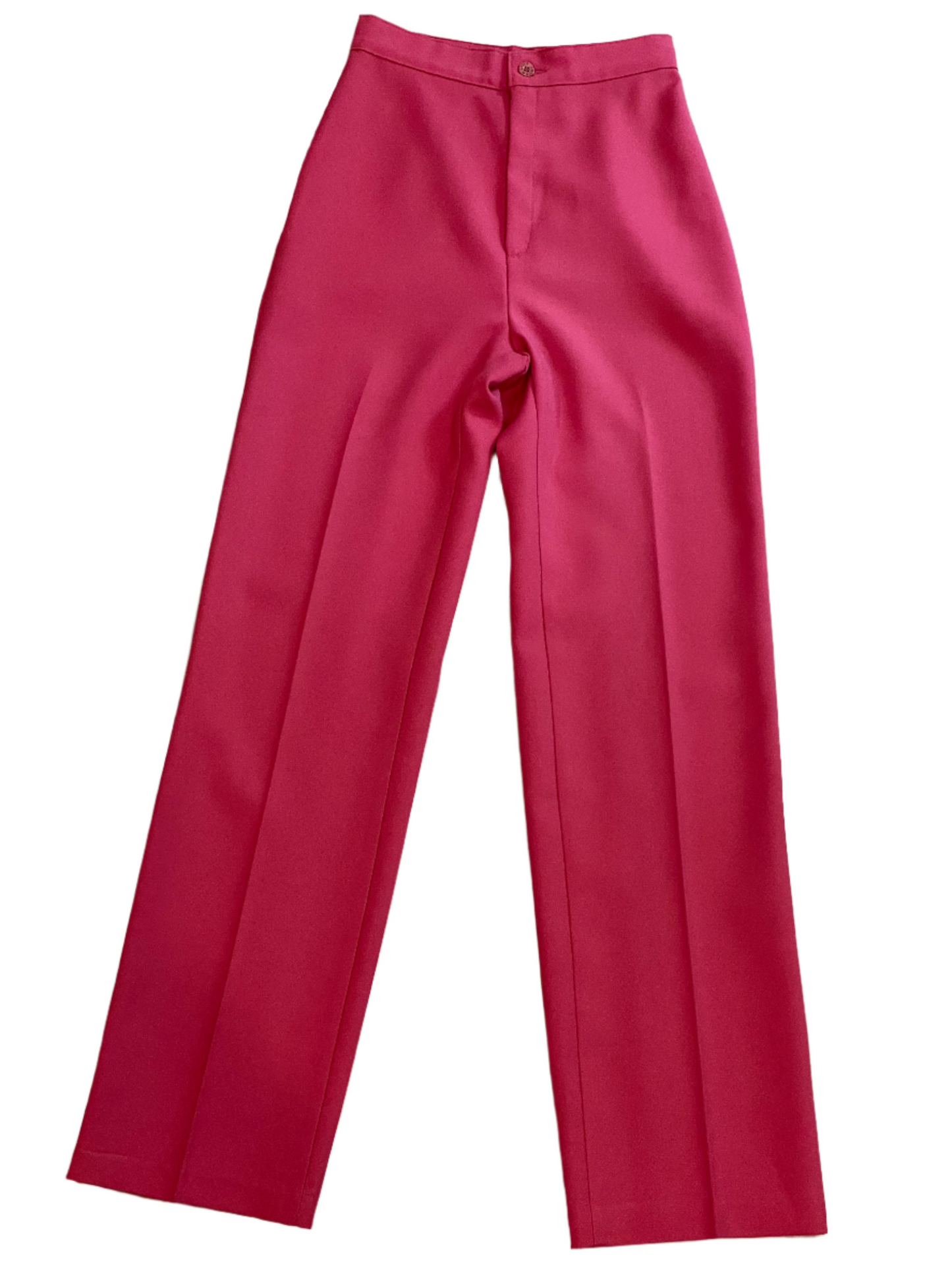 '70s Vintage Levis Fuchsia Polyester Pants 24x31.5