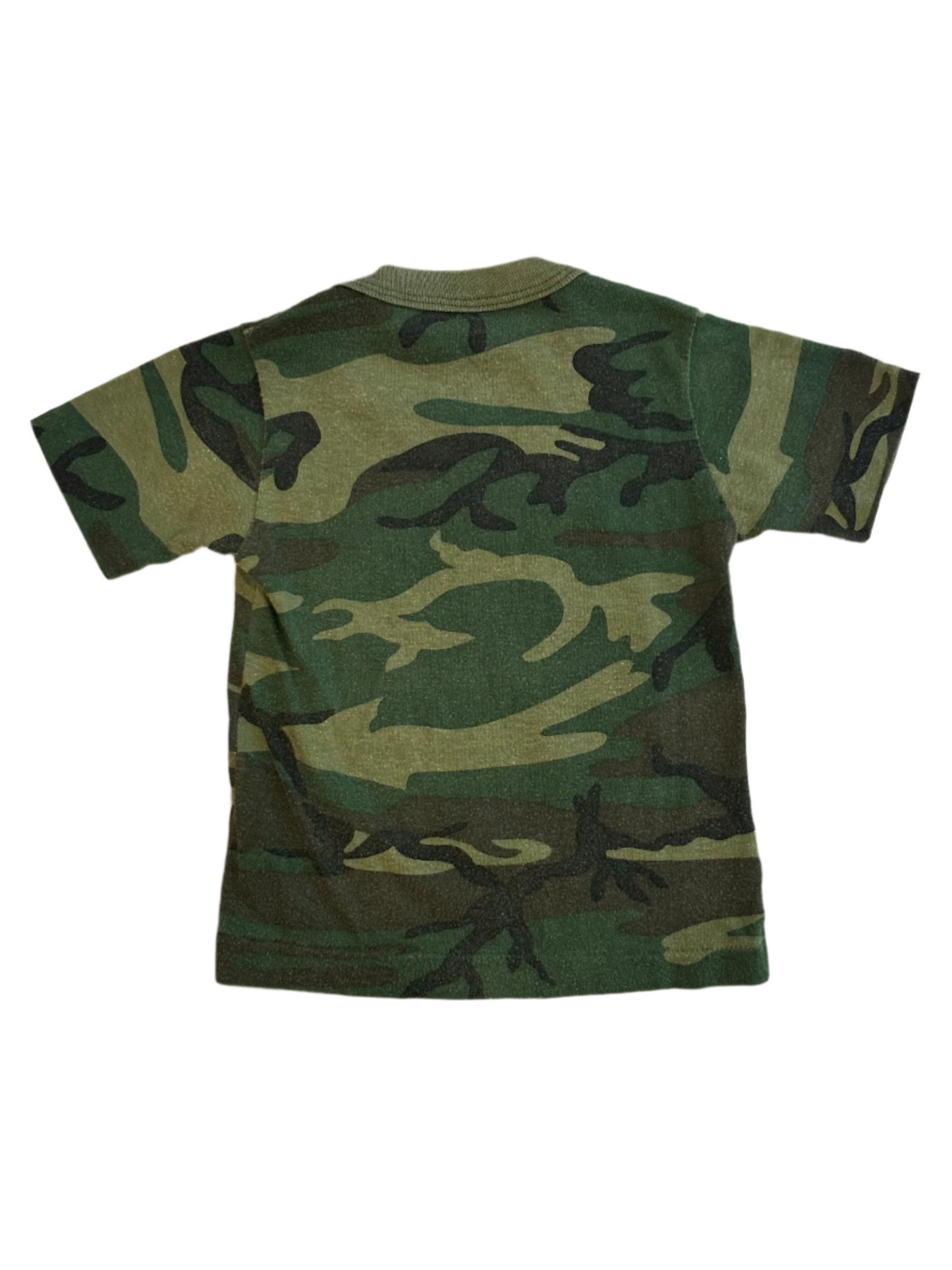 1980's Vintage Child's Camo Paratroopers T-Shirt 5-6M