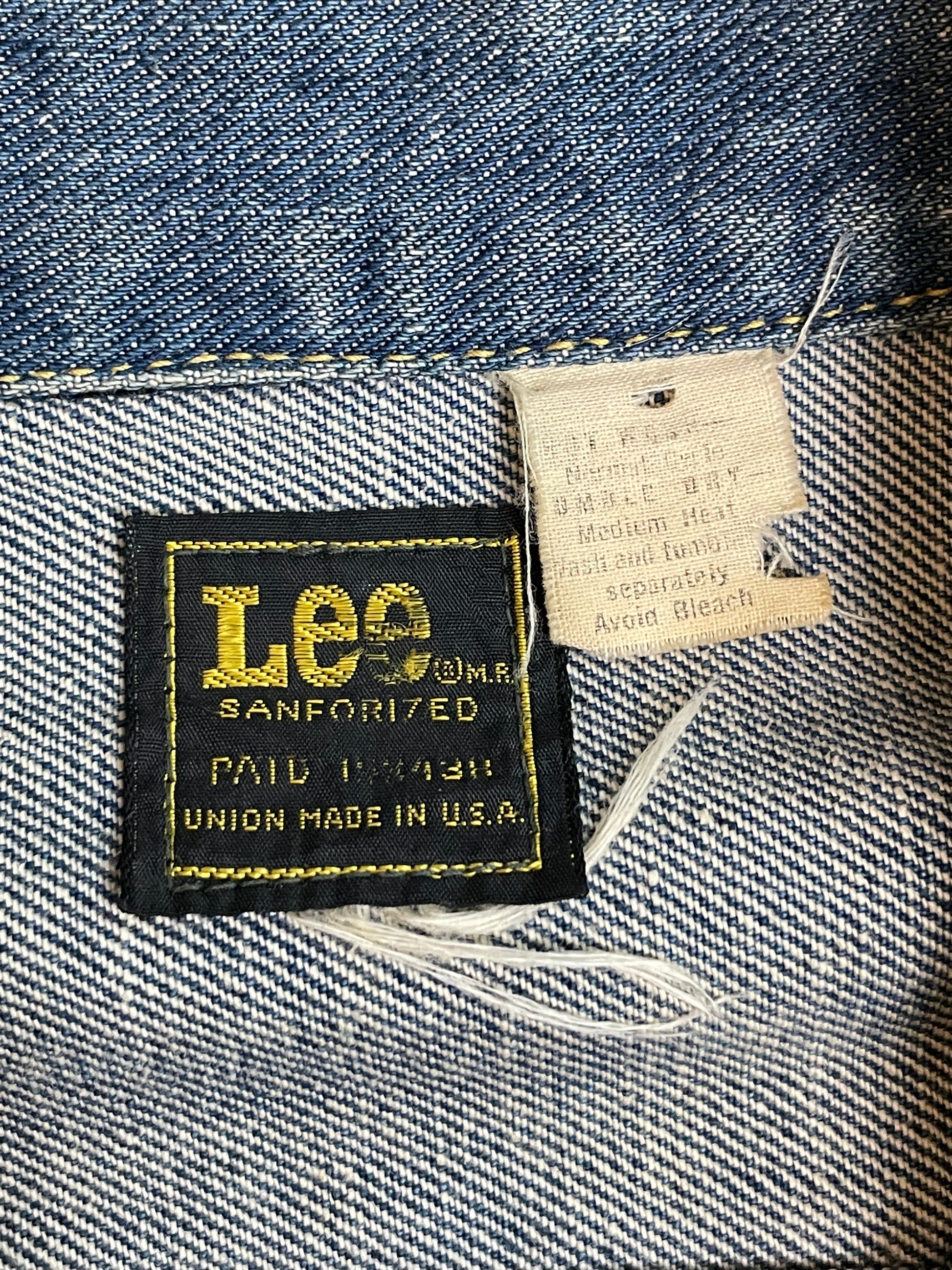 Lee Blue Denim Jacket - LRG