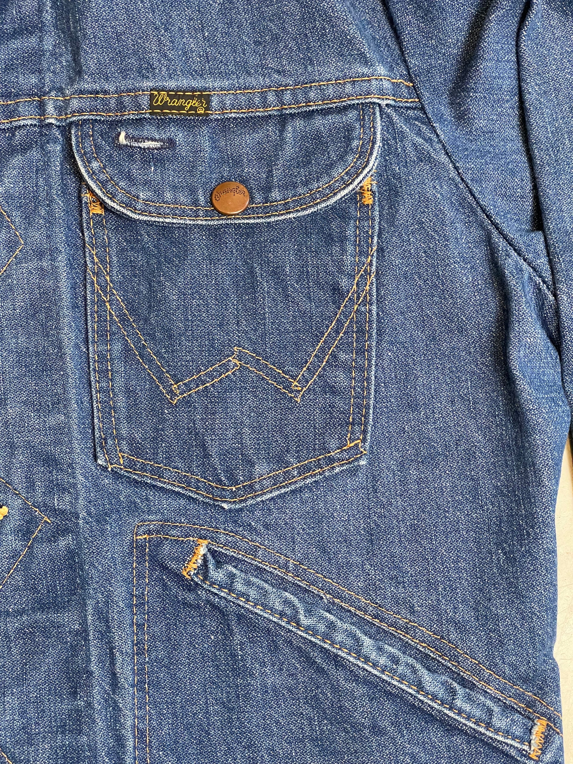 '60s Vintage Wrangler USA Wash Denim Jacket - LRG