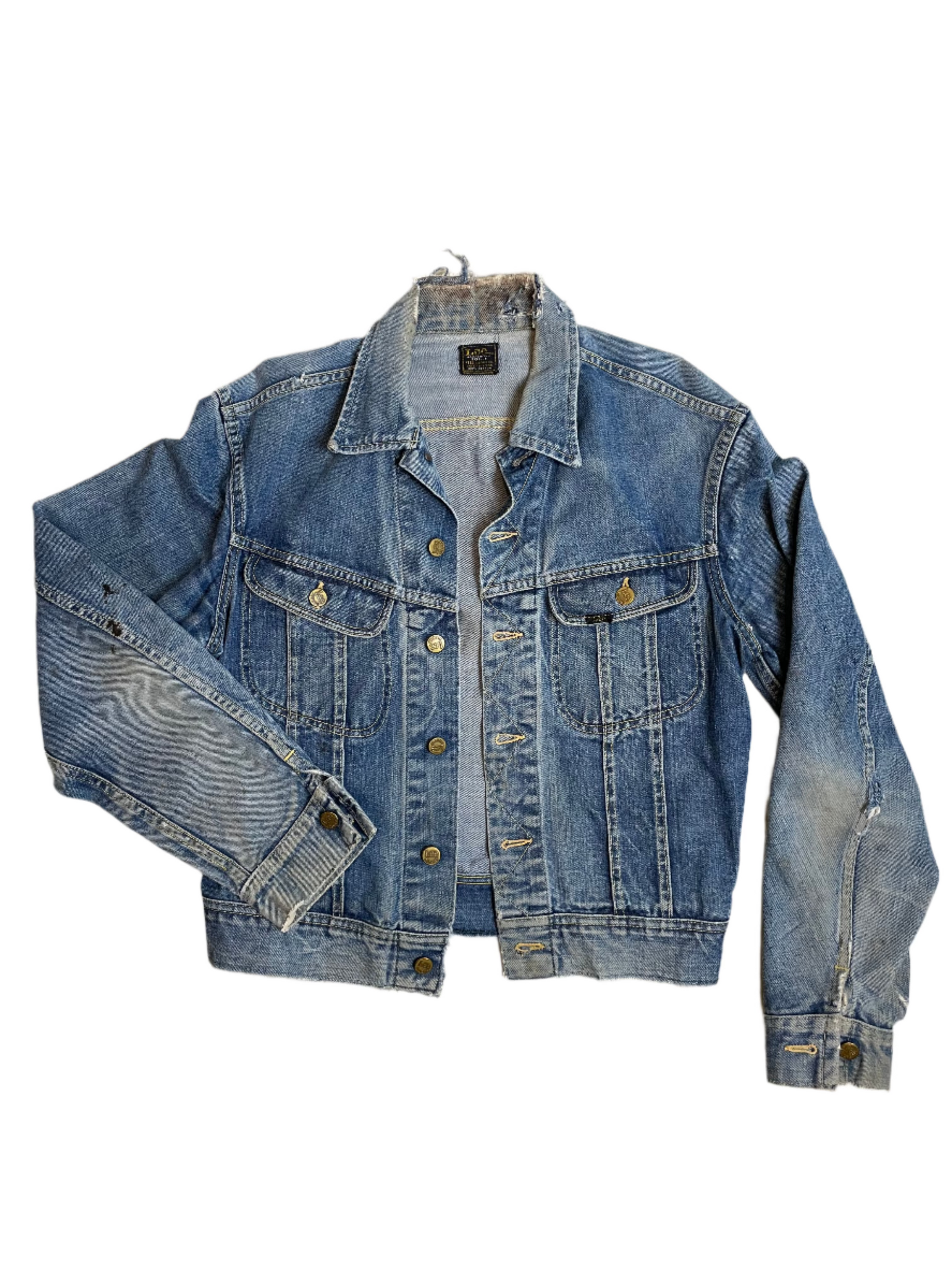 60s Vintage Lee Blue Denim Jacket - LRG