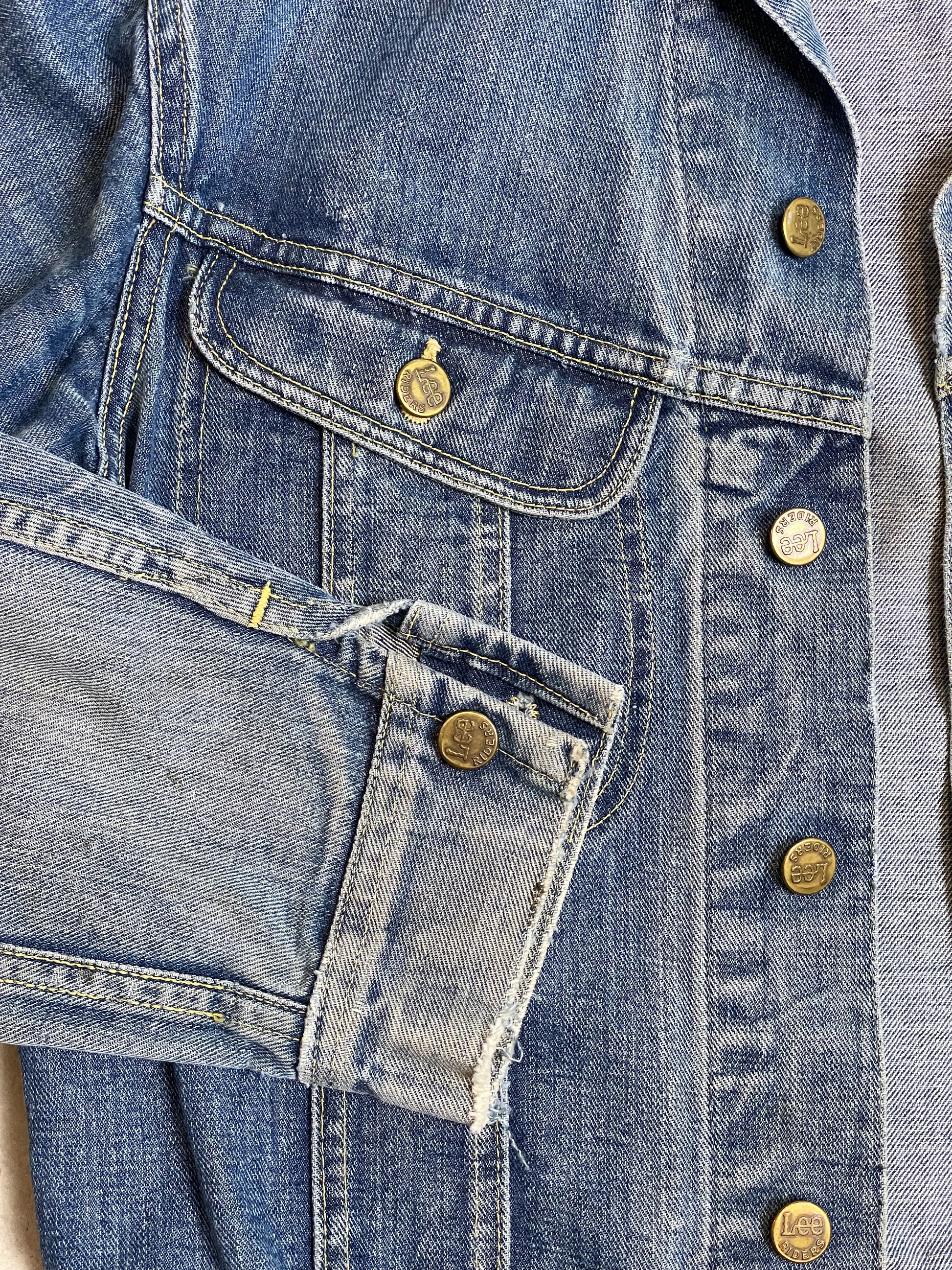 60s Vintage Lee Blue Denim Jacket - LRG