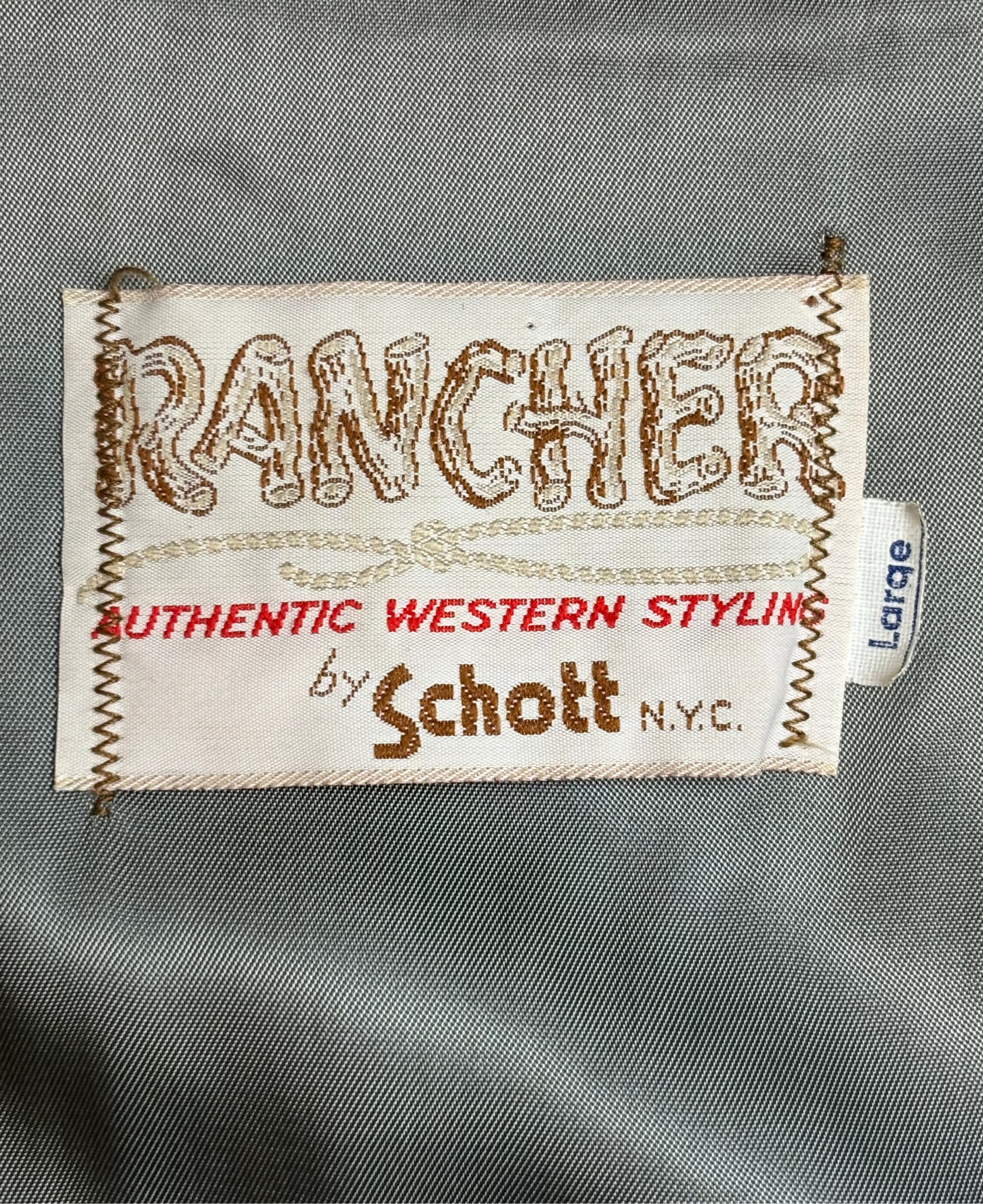 '80s Vintage Rancher Schott Brwn Suede Vest - LRG