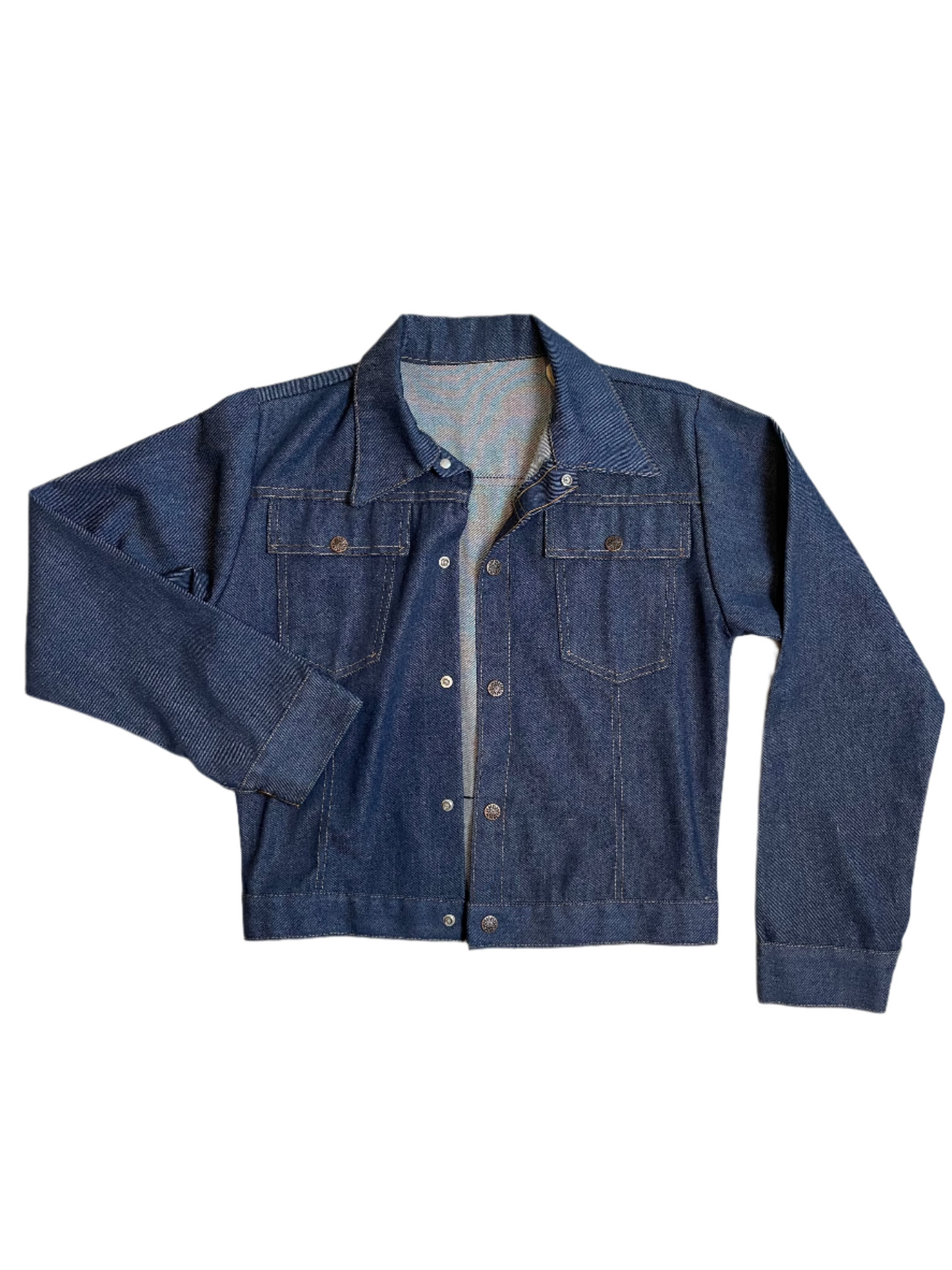 Dark Denim Trucker Jacket - MED