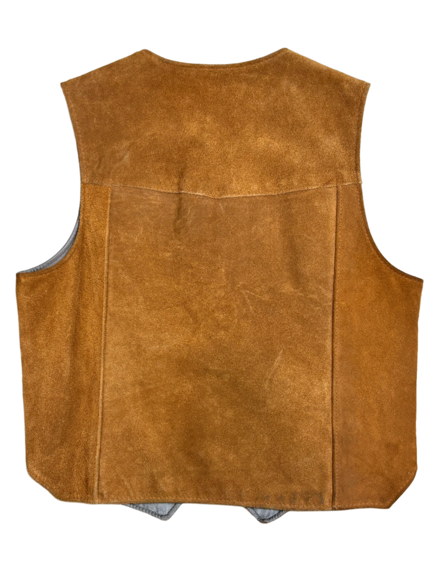 '80s Vintage Rancher Schott Brwn Suede Vest - LRG