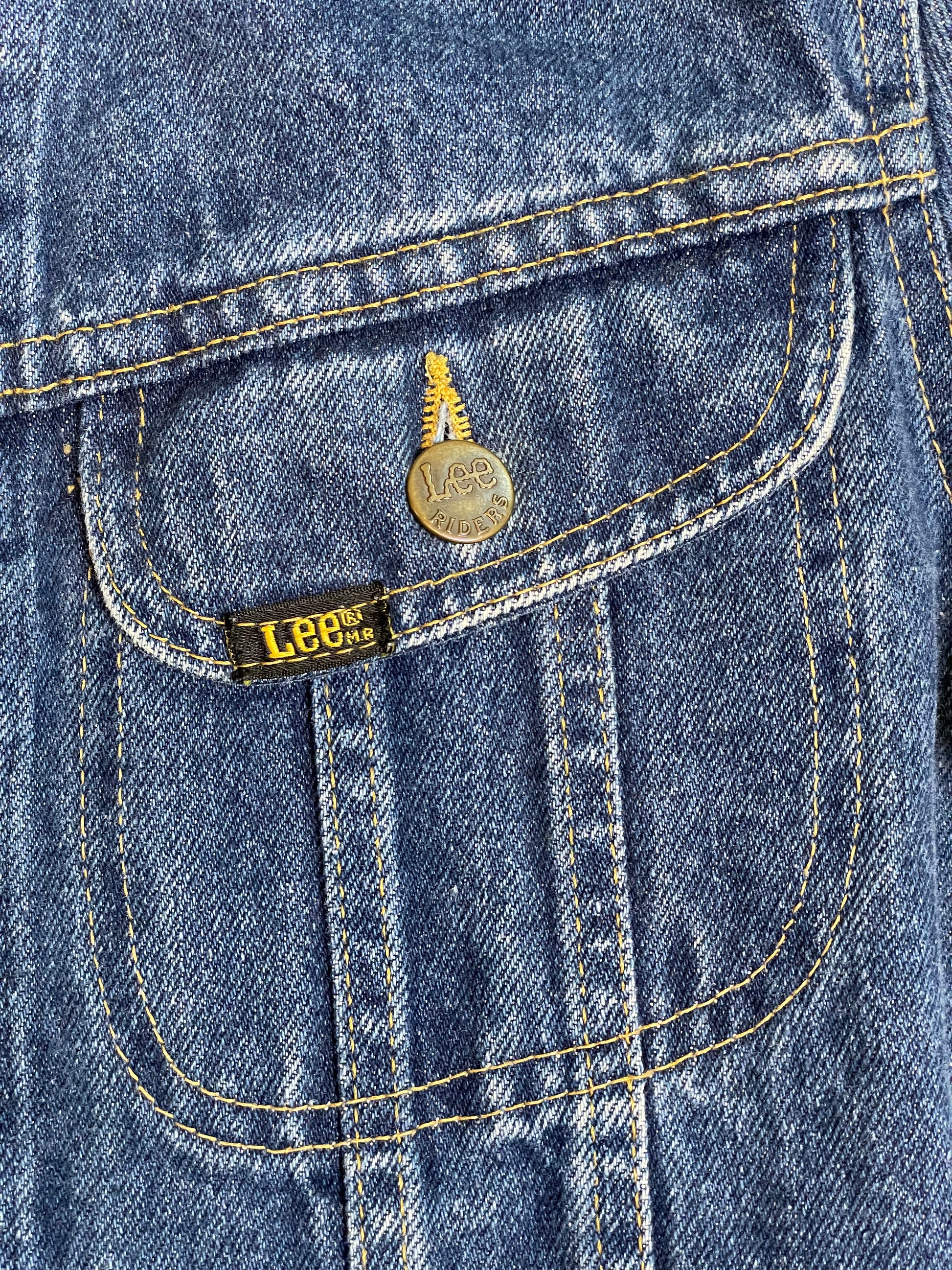 Lee Dark Blue Denim Jacket - MED