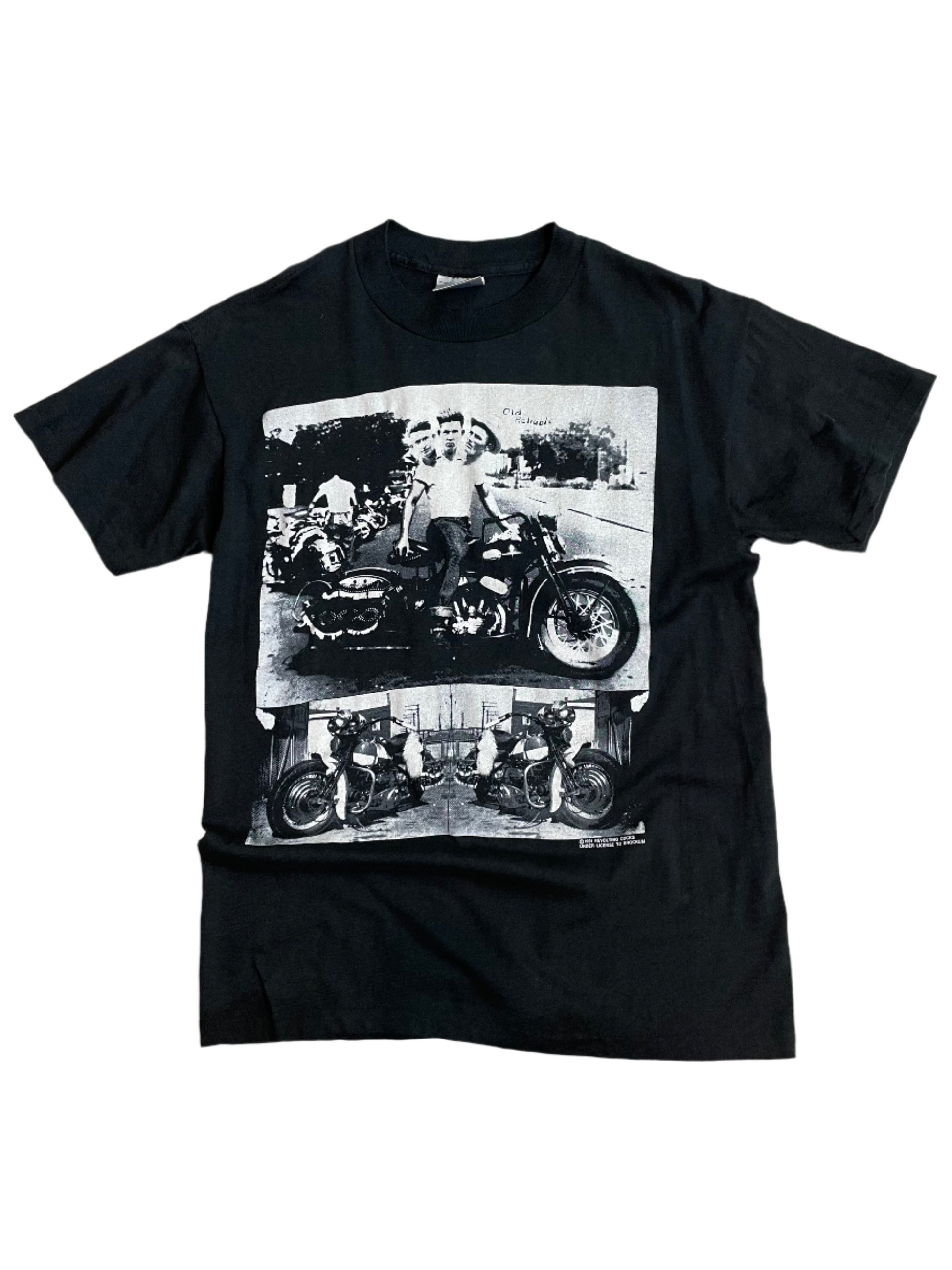 '91 Vintage Revolting Cocks Stainless Steel Blk T-Shirt - MED