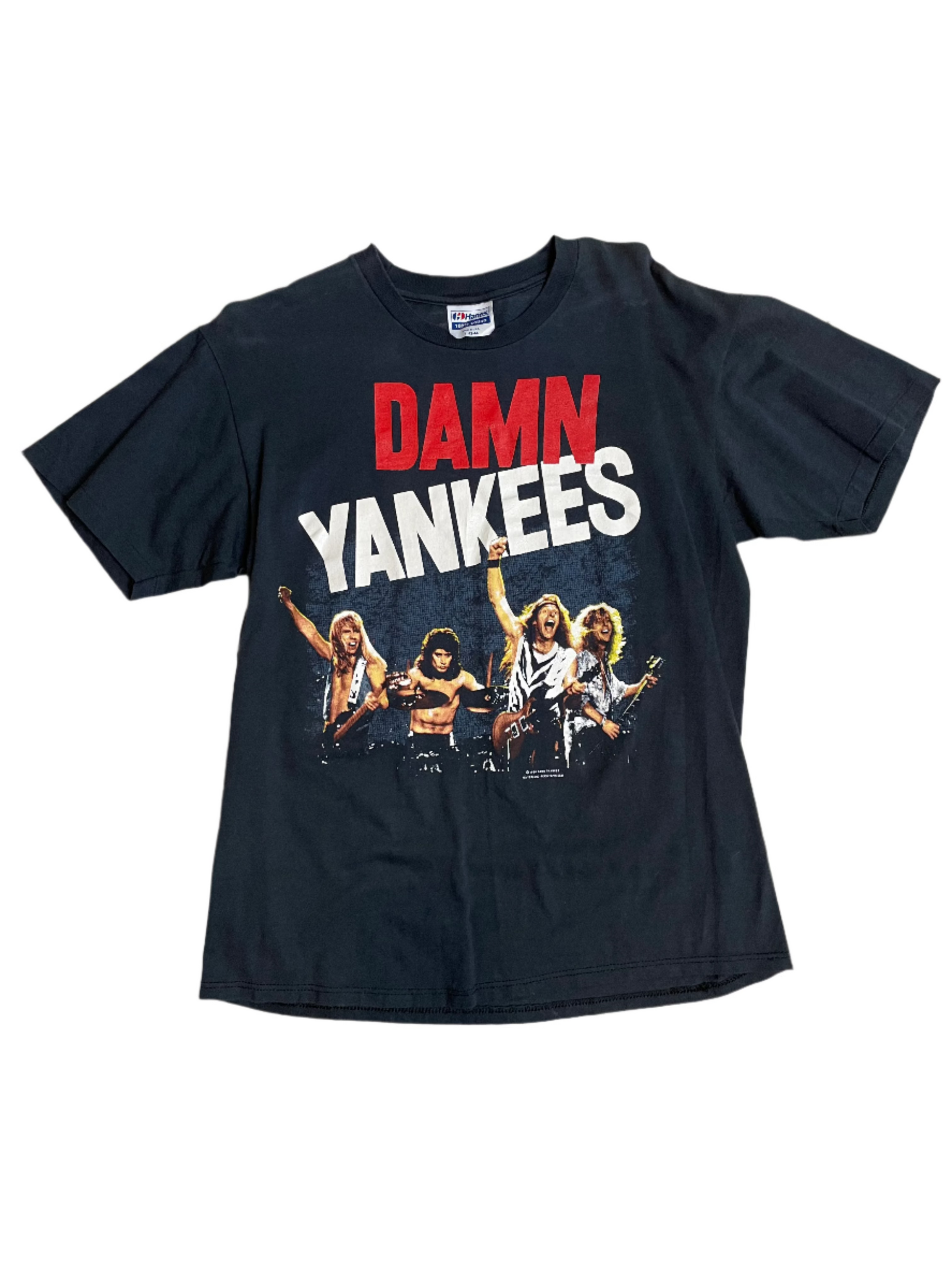 1990-1991 Vintage Damn Yankees World Tour Blk T-Shirt - LRG