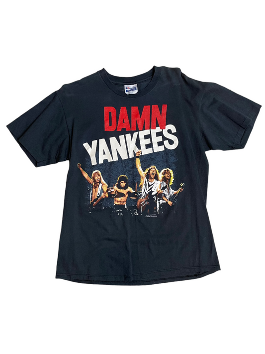 1990-1991 Vintage Damn Yankees World Tour Blk T-Shirt - LRG