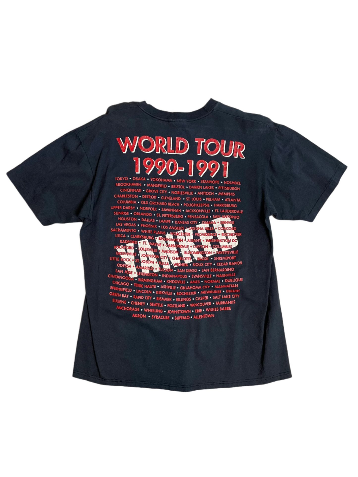 1990-1991 Vintage Damn Yankees World Tour Blk T-Shirt - LRG