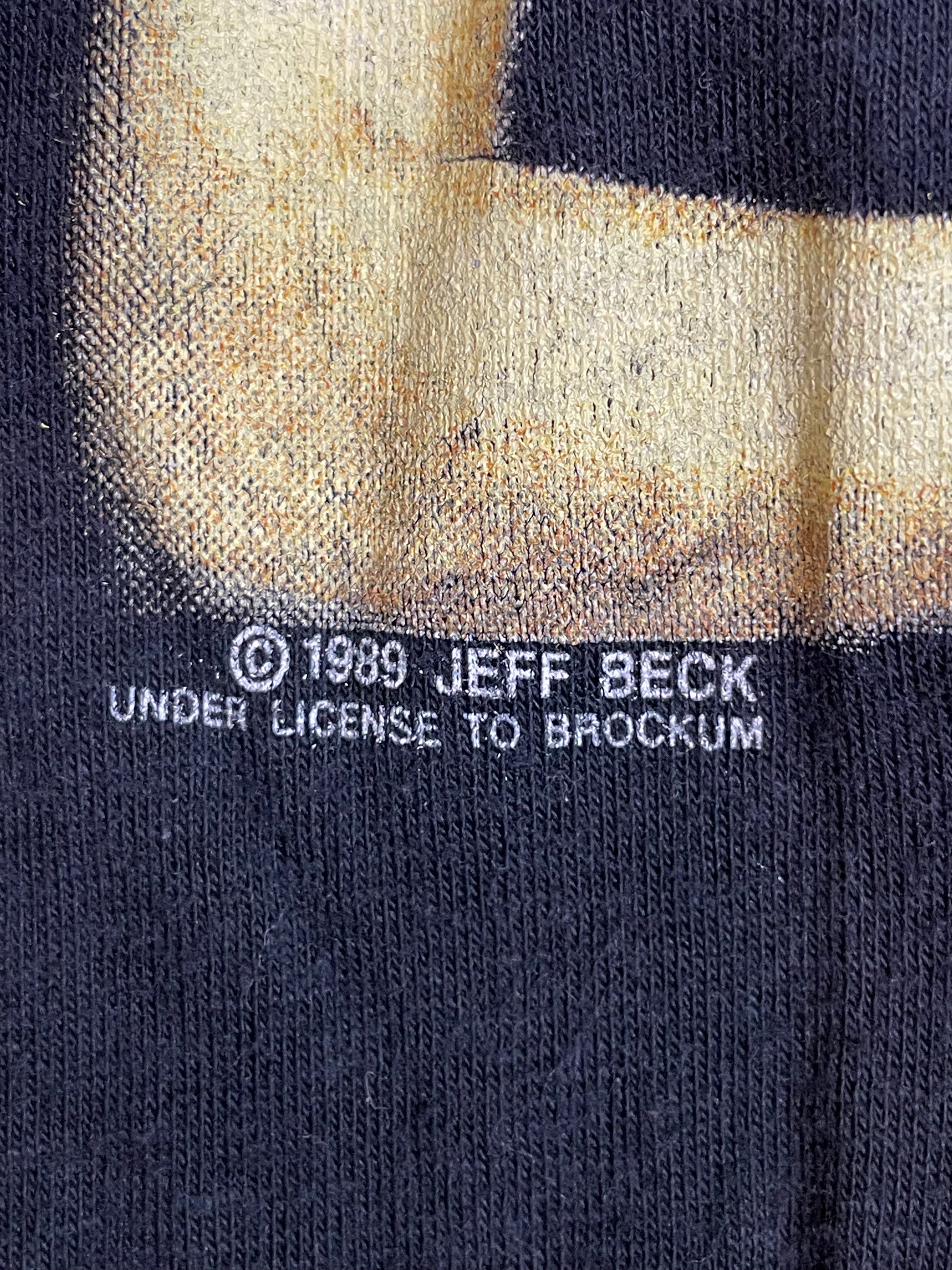 '89 Vintage Jeff Beck Guitar Shop Blk T-Shirt - LRG