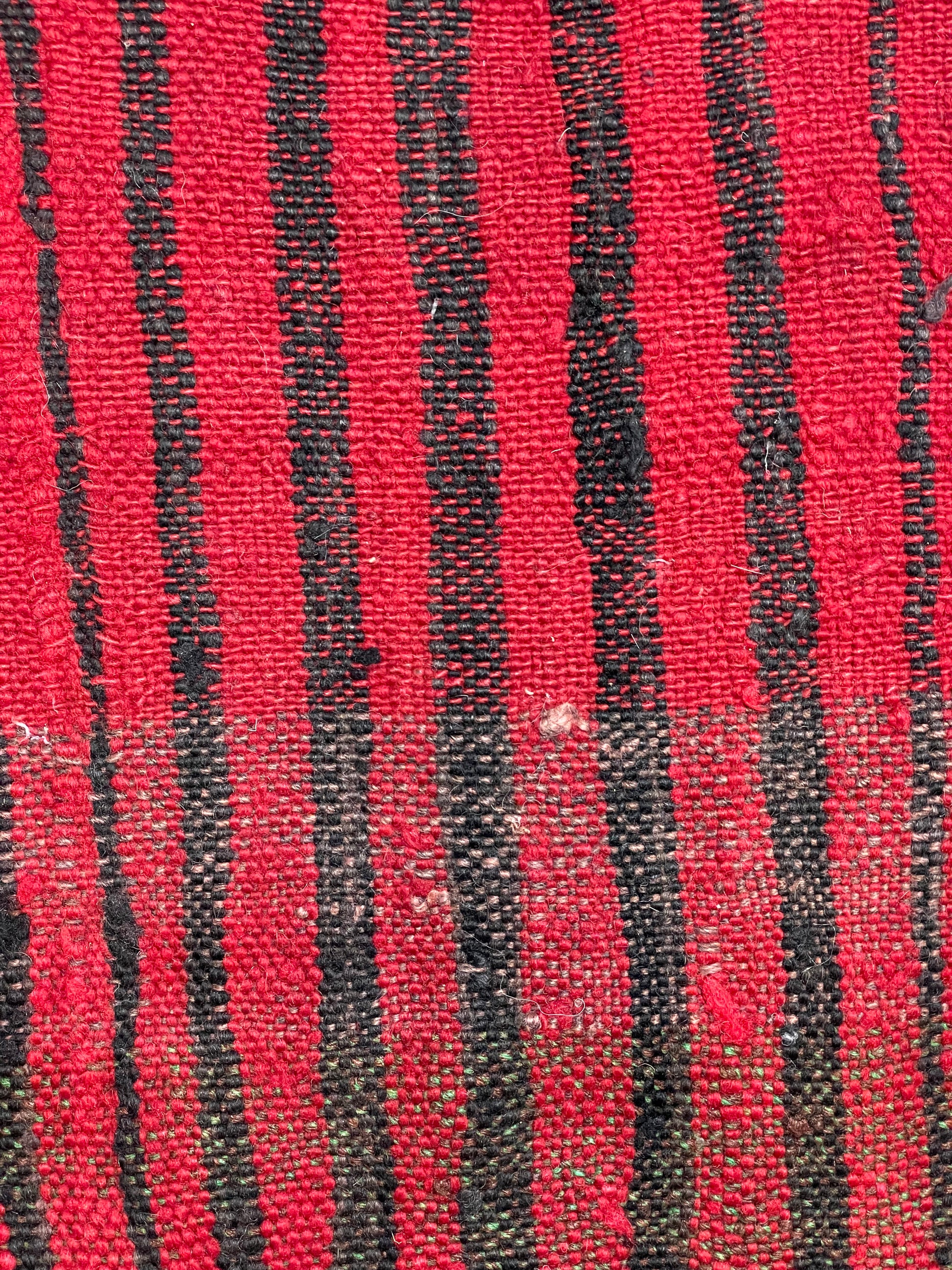 Moroccan Berber Red Diamond Pattern Pillowcase 1.75' x 1.13'