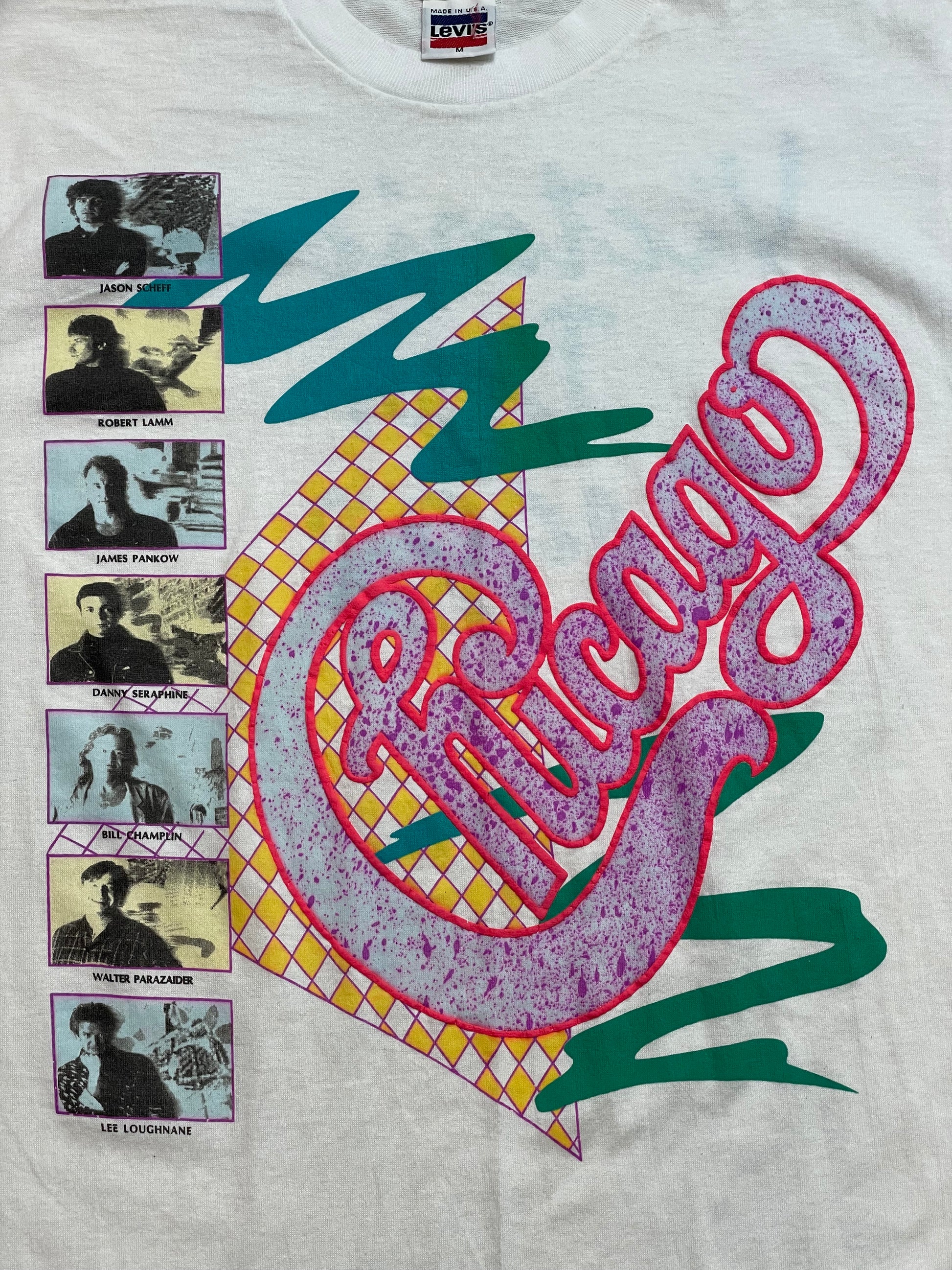 '88 Vintage Chicago Tour White T-Shirt - LRG